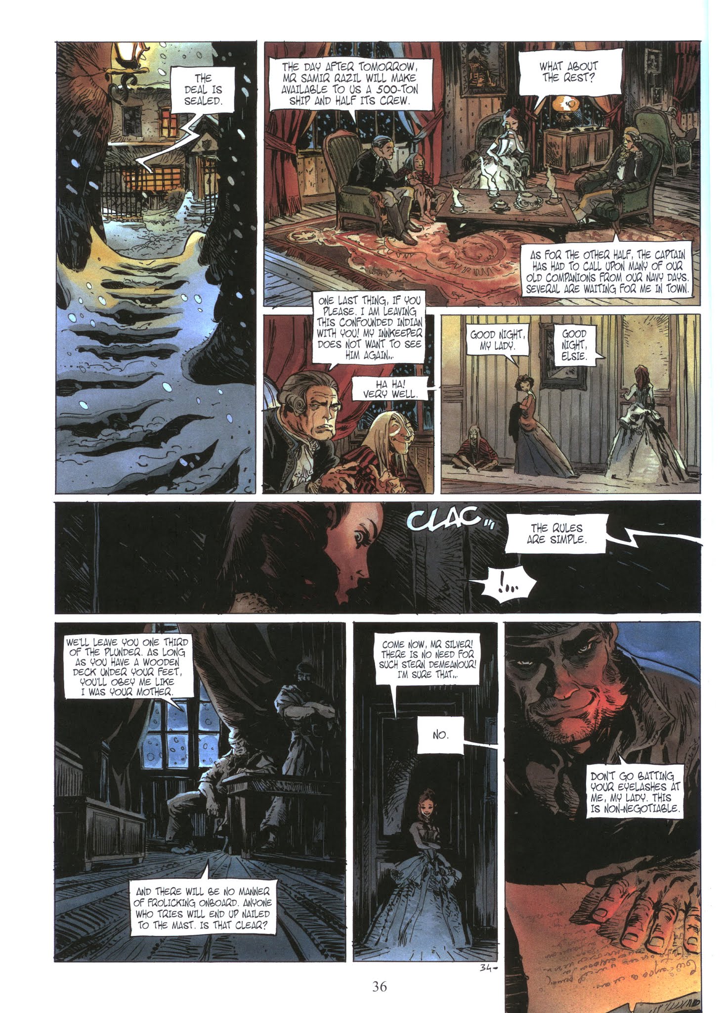Read online Long John Silver comic -  Issue #1 - 37