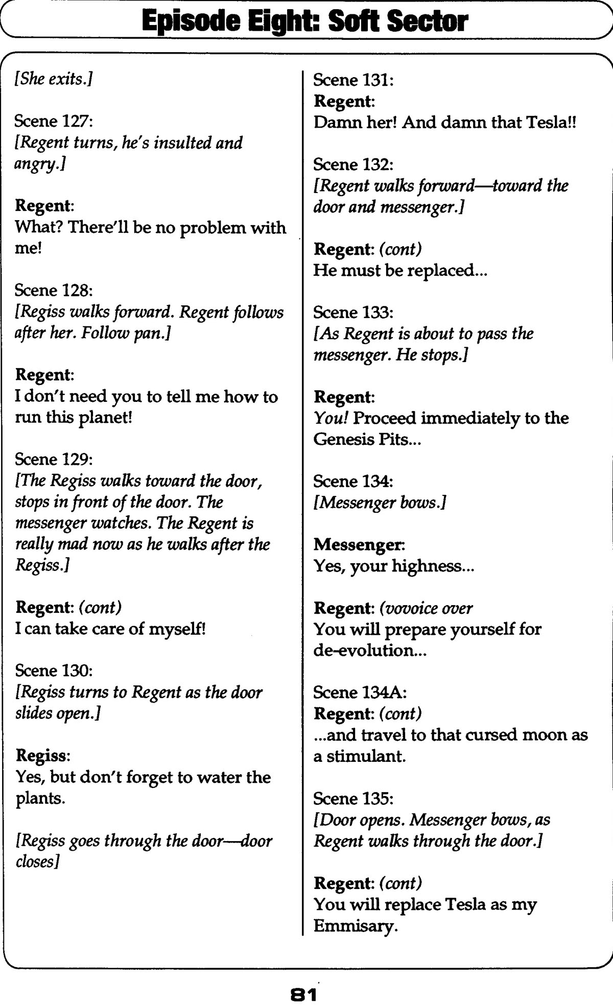 Read online Robotech II: The Sentinels comic -  Issue # _Script Book 2 - 77