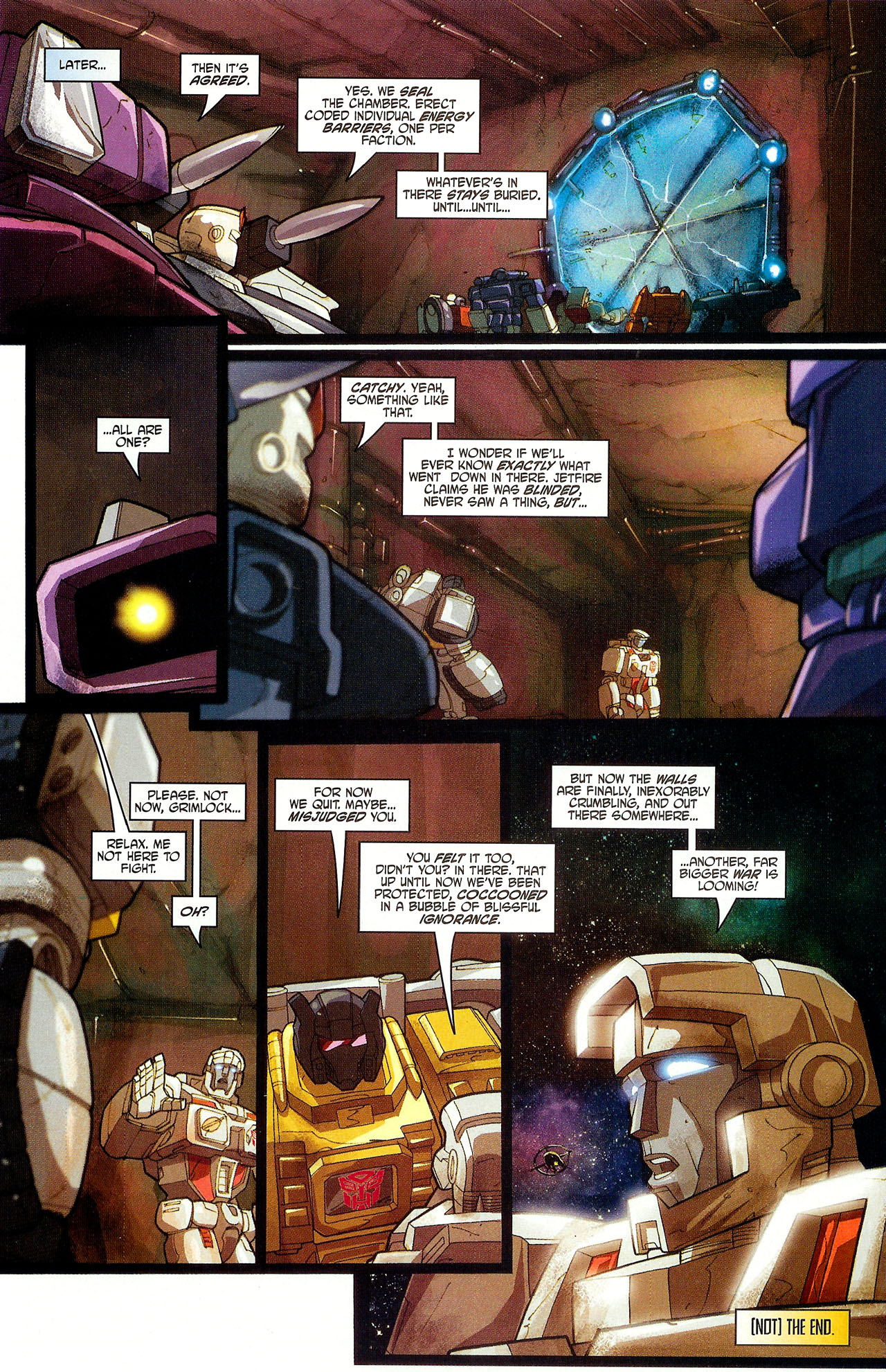 Read online Transformers War Within: "The Dark Ages" comic -  Issue #6 - 22