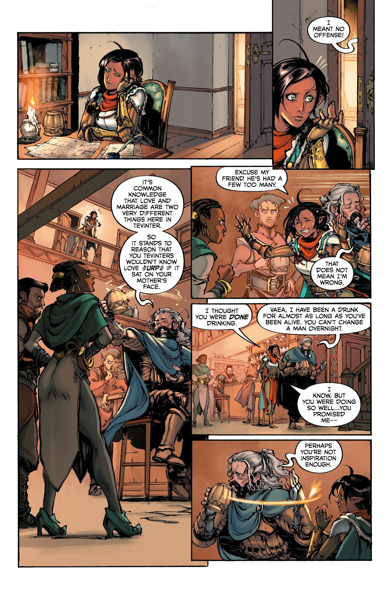 Read online Dragon Age: Deception comic -  Issue #3 - 3