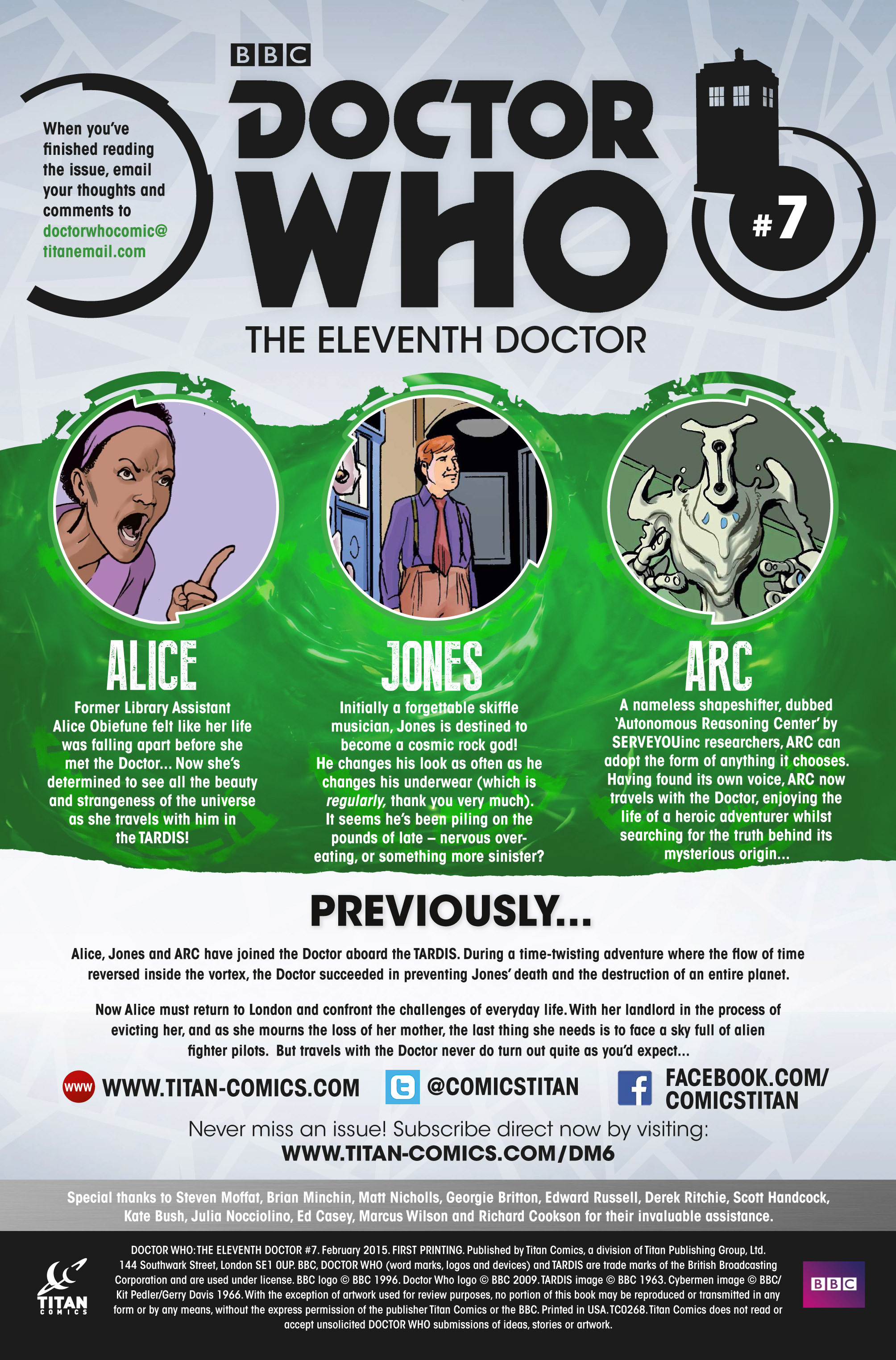 Read online Doctor Who: The Eleventh Doctor comic -  Issue #7 - 4