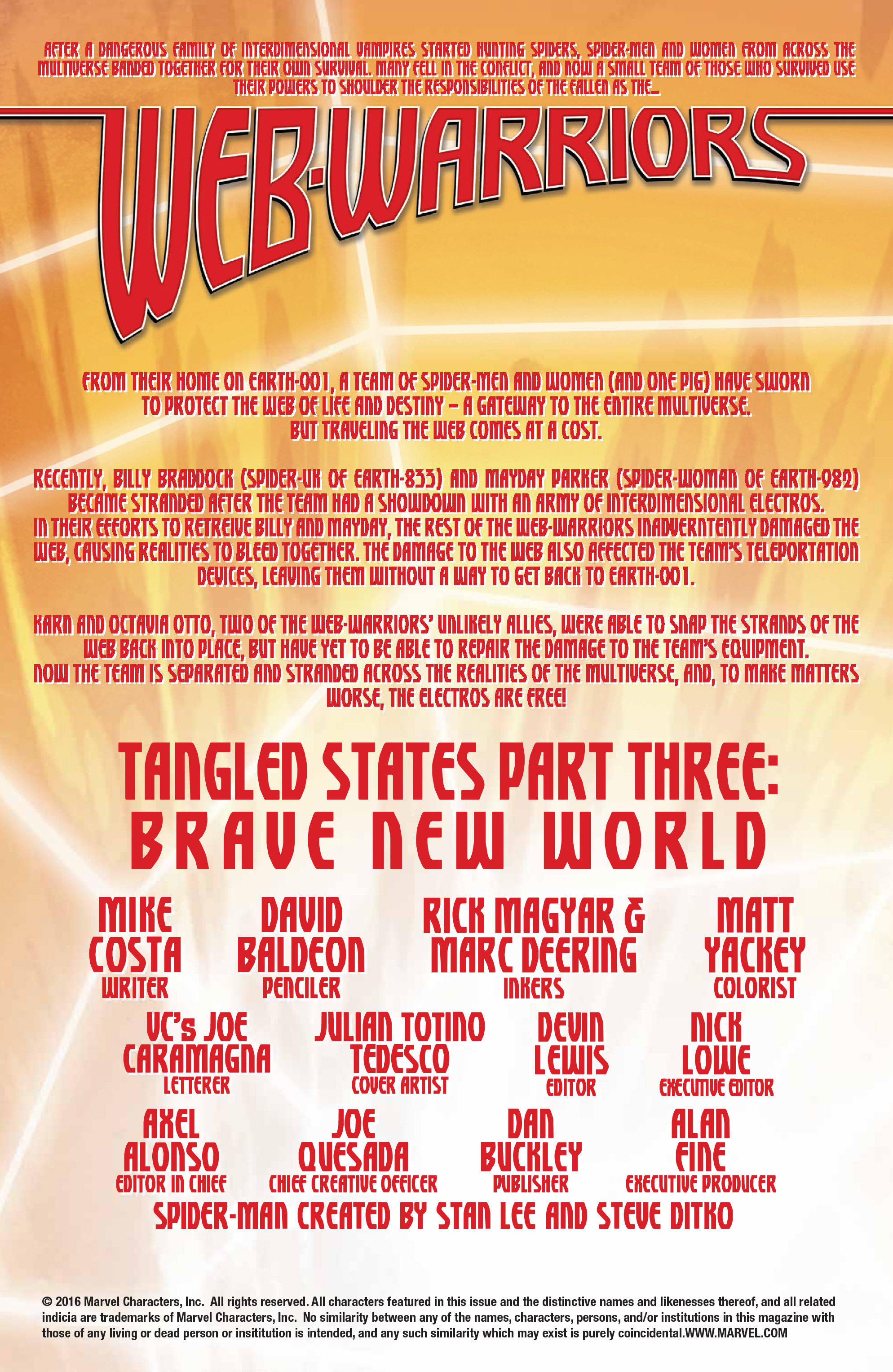 Read online Web Warriors comic -  Issue #9 - 2