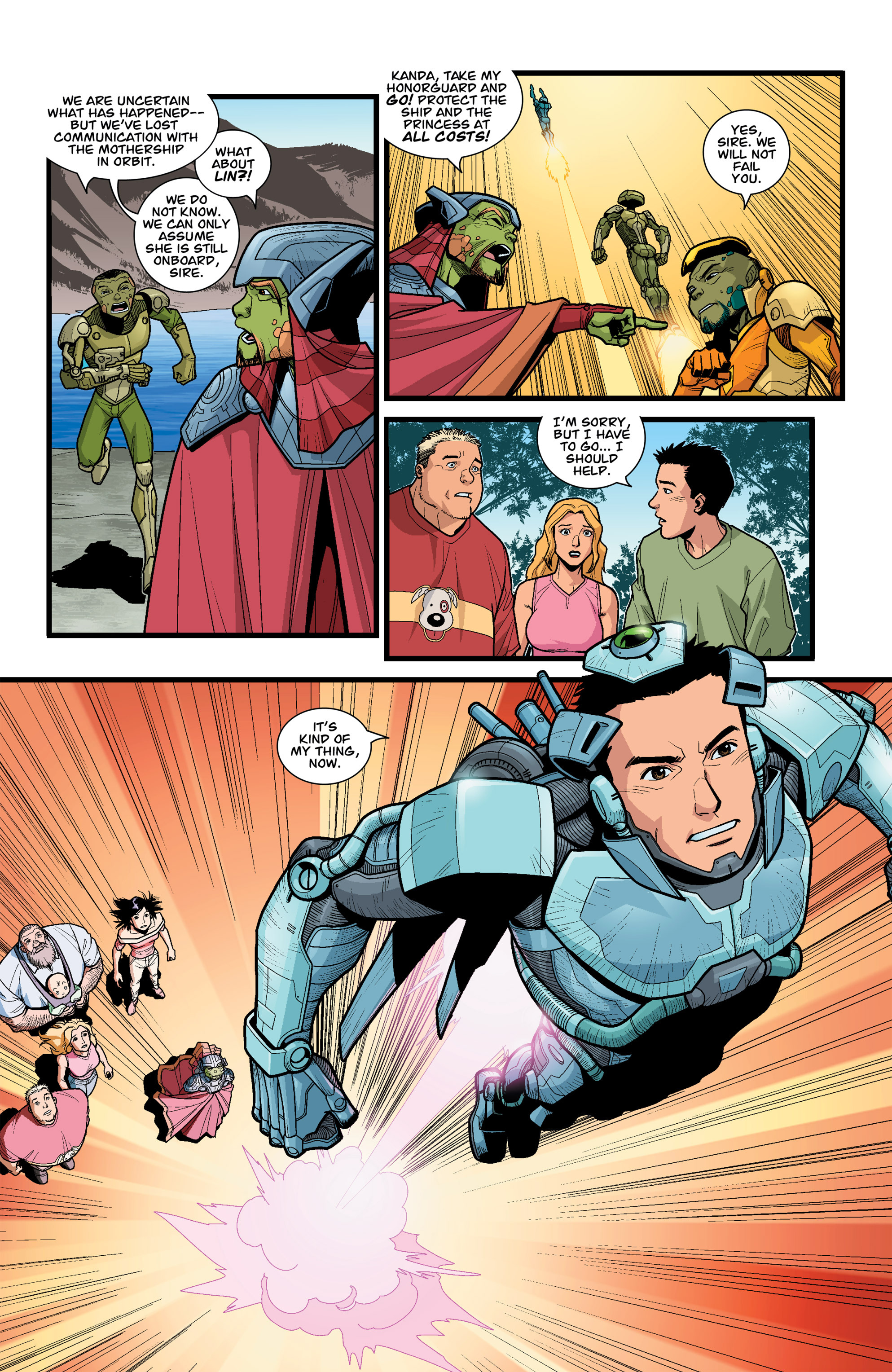 Read online Tech Jacket (2002) comic -  Issue # TPB 2 - 16