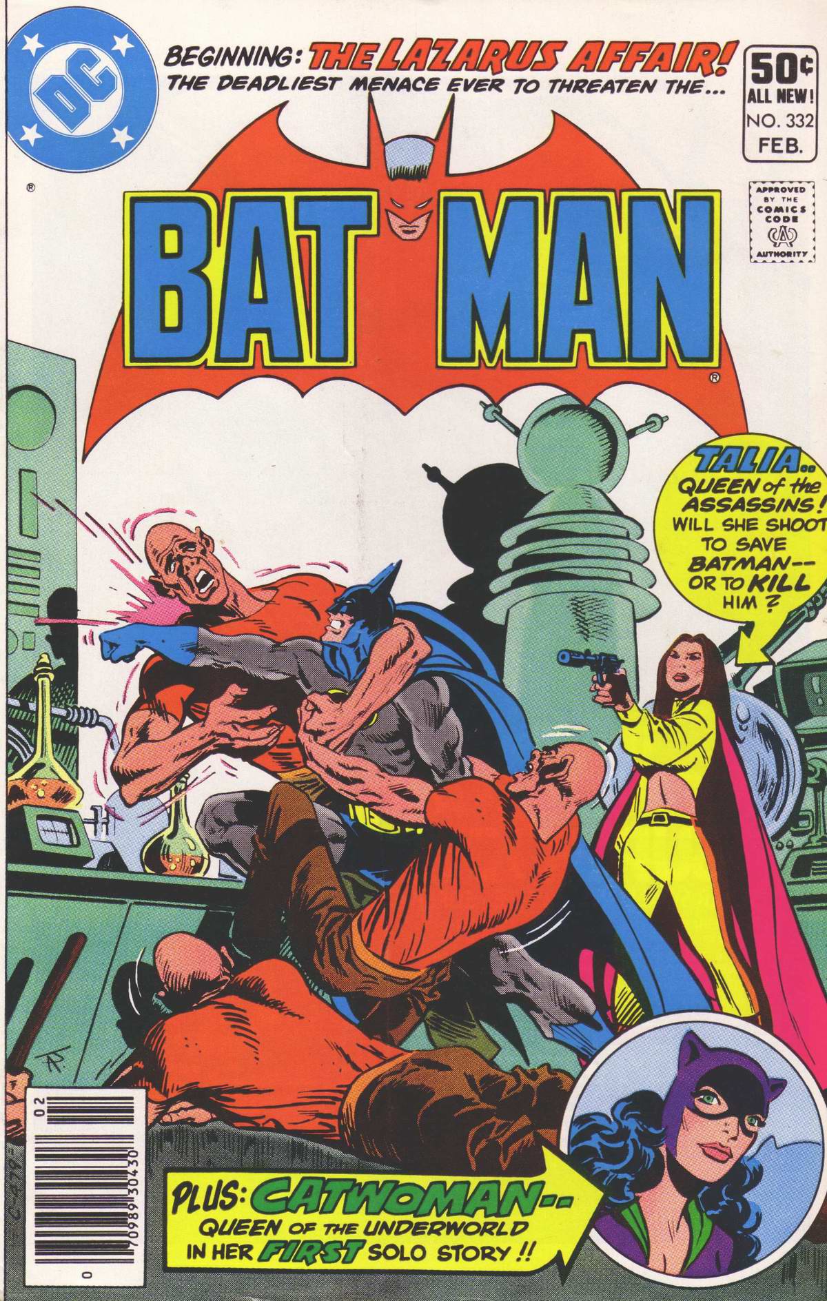 Read online Batman (1940) comic -  Issue #332 - 1