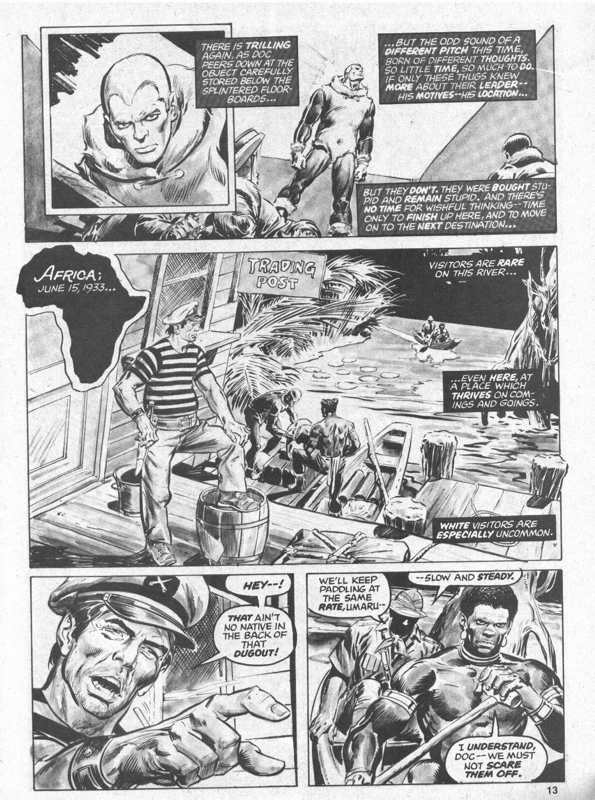 Read online Doc Savage (1975) comic -  Issue #5 - 13