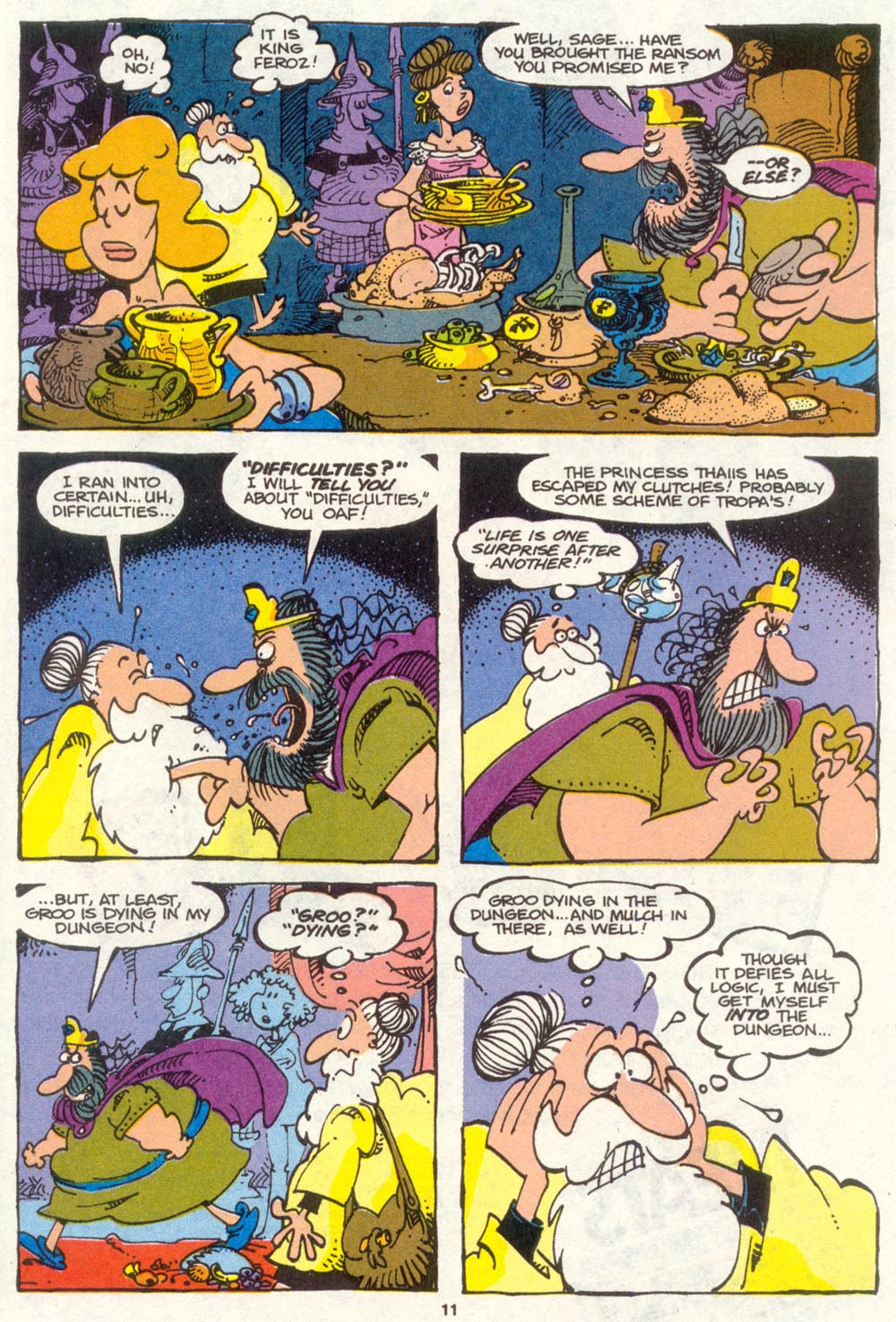 Read online Sergio Aragonés Groo the Wanderer comic -  Issue #83 - 9