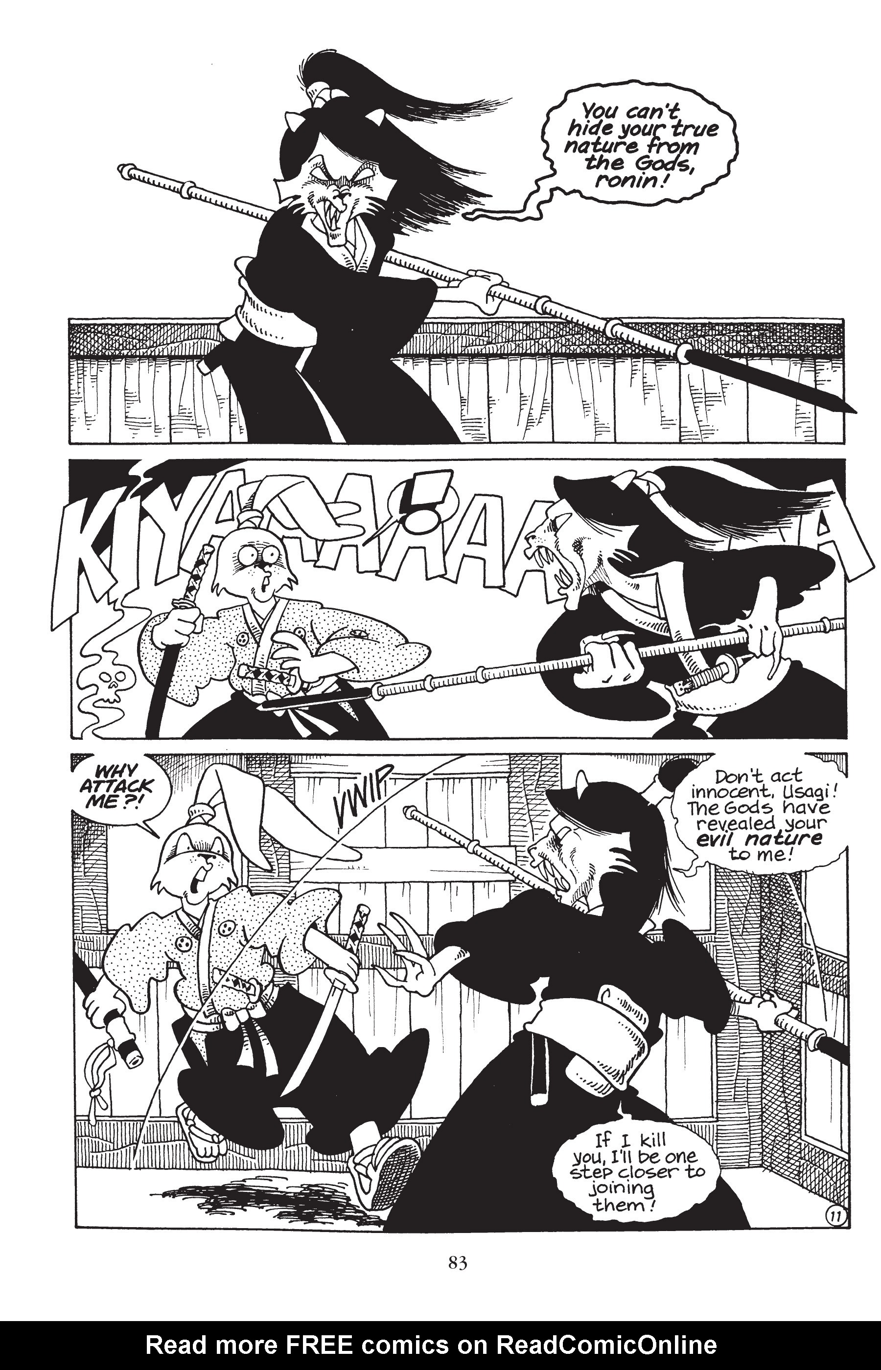 Read online Usagi Yojimbo (1987) comic -  Issue # _TPB 3 - 81