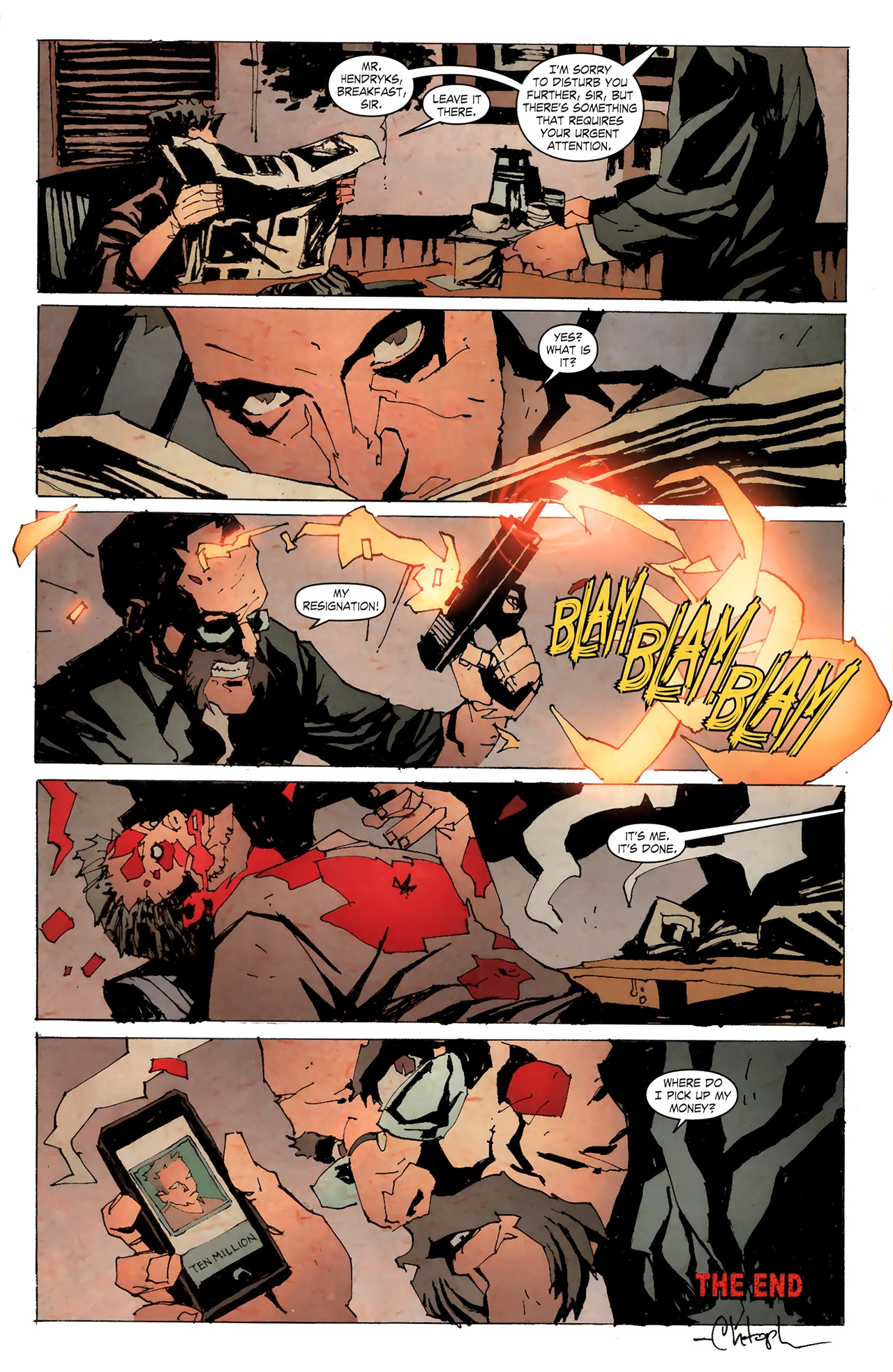 Read online Kane & Lynch comic -  Issue #6 - 21