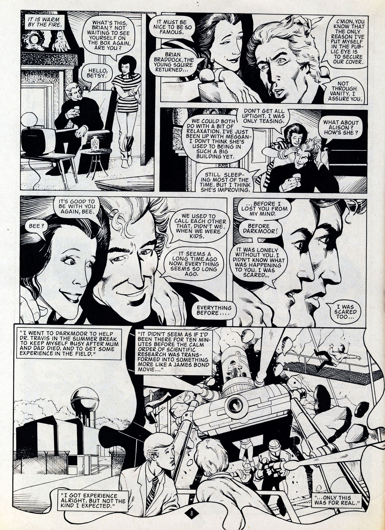 Read online Captain Britain (1985) comic -  Issue #1 - 8