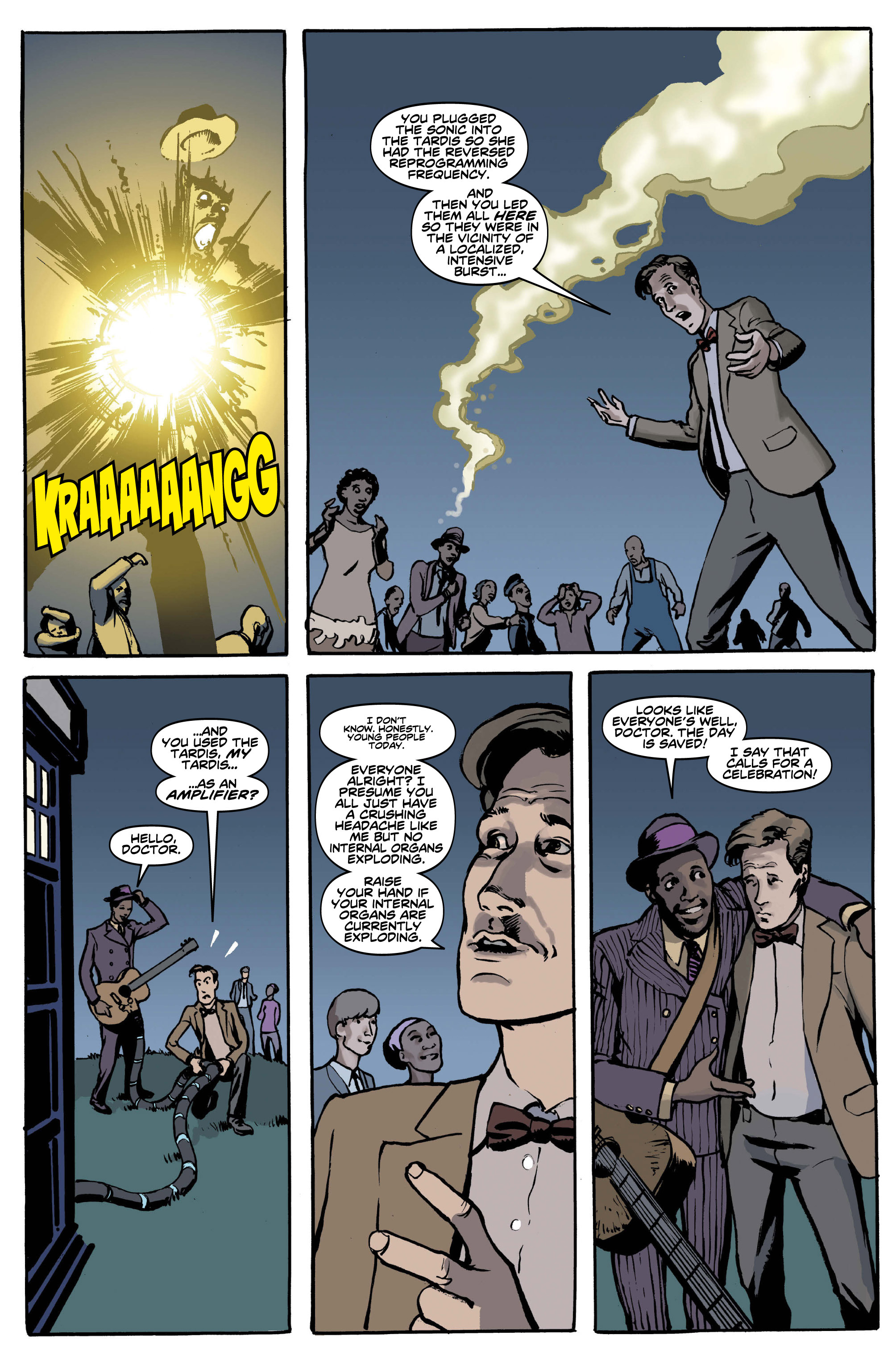 Read online Doctor Who: The Eleventh Doctor comic -  Issue #3 - 26