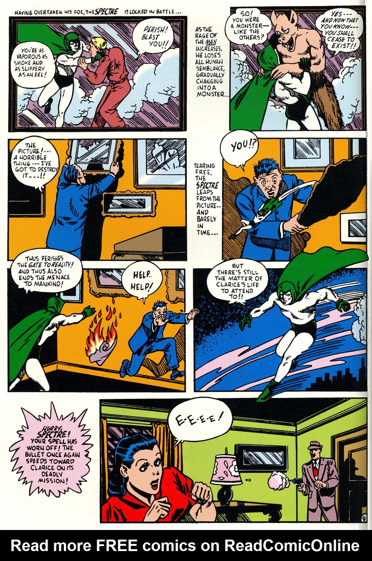 Read online Golden Age Spectre Archives comic -  Issue # TPB (Part 2) - 76