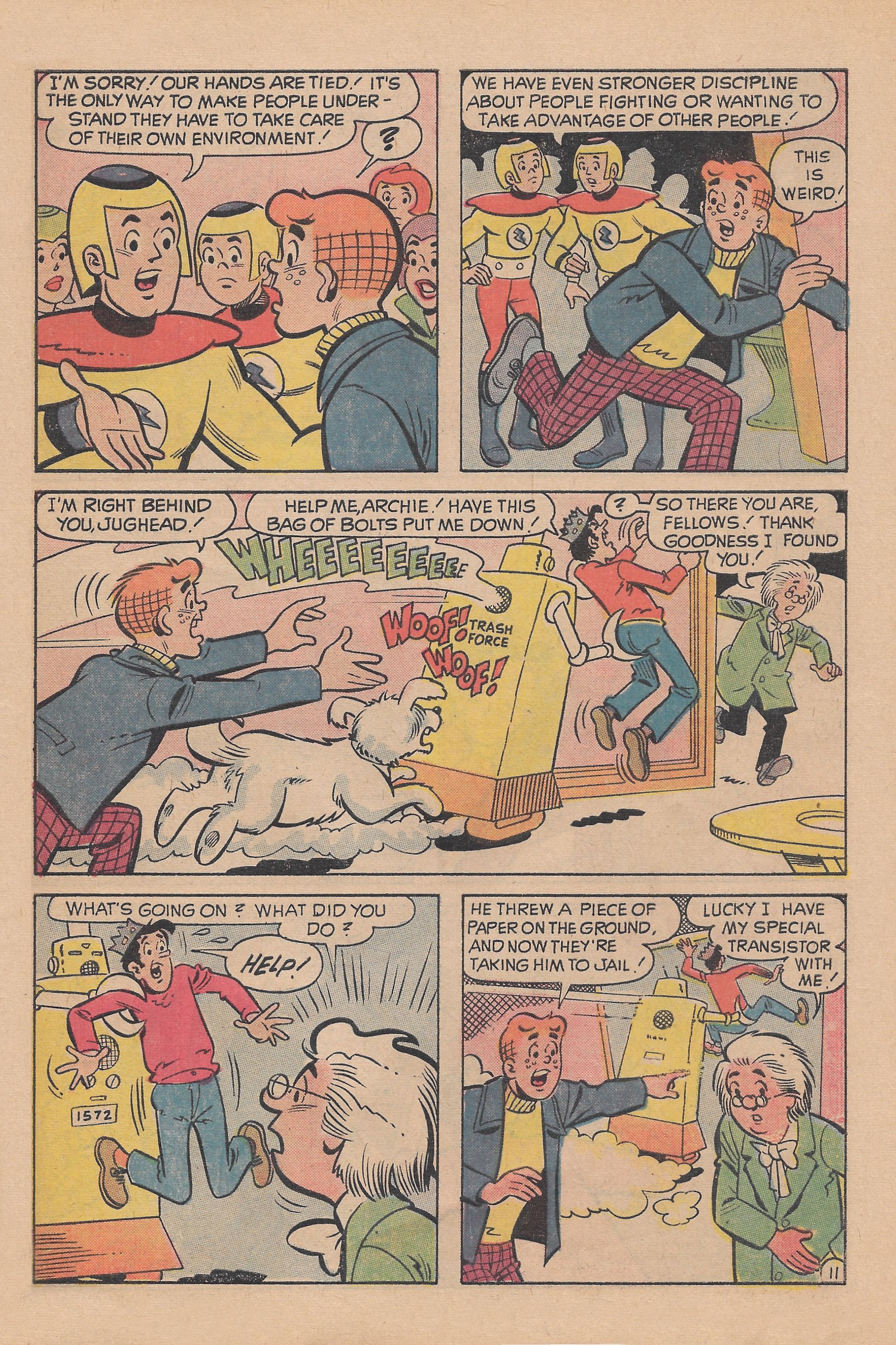 Read online Archie's TV Laugh-Out comic -  Issue #13 - 47