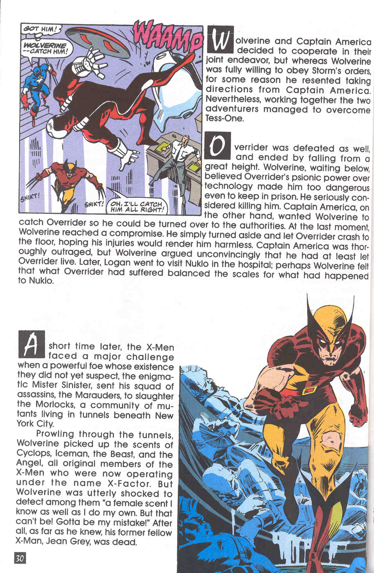 Read online Wolverine Saga comic -  Issue #4 - 32