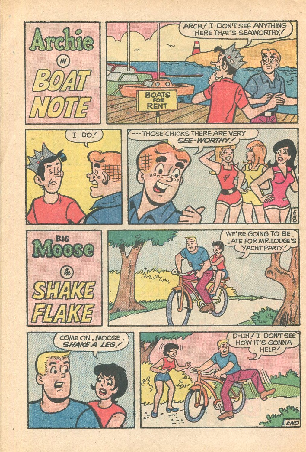 Read online Archie's Joke Book Magazine comic -  Issue #178 - 30