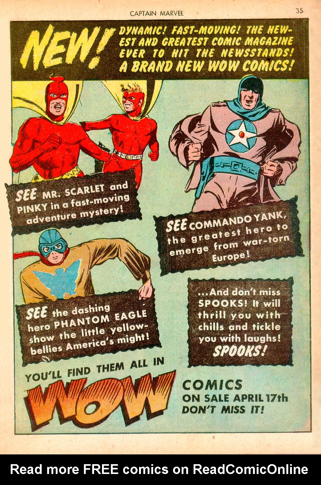 Read online Captain Marvel Adventures comic -  Issue #10 - 35