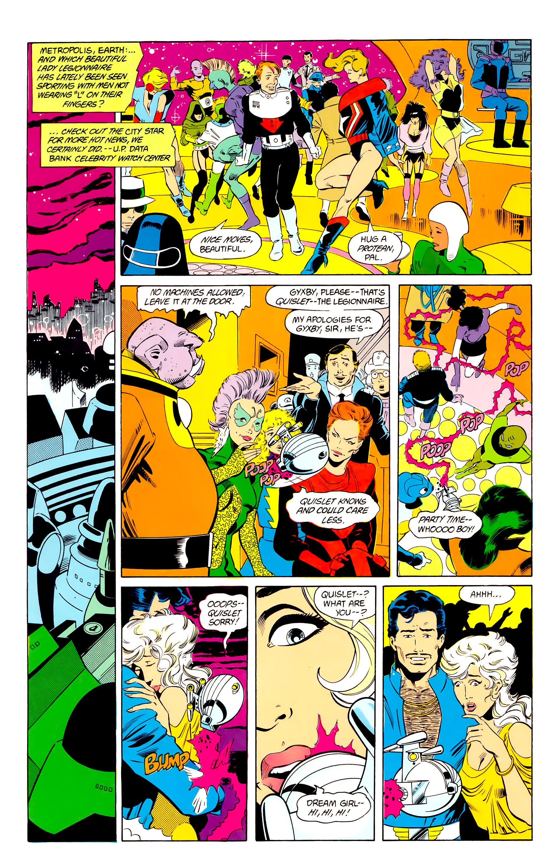 Legion of Super-Heroes (1984) 24 Page 10