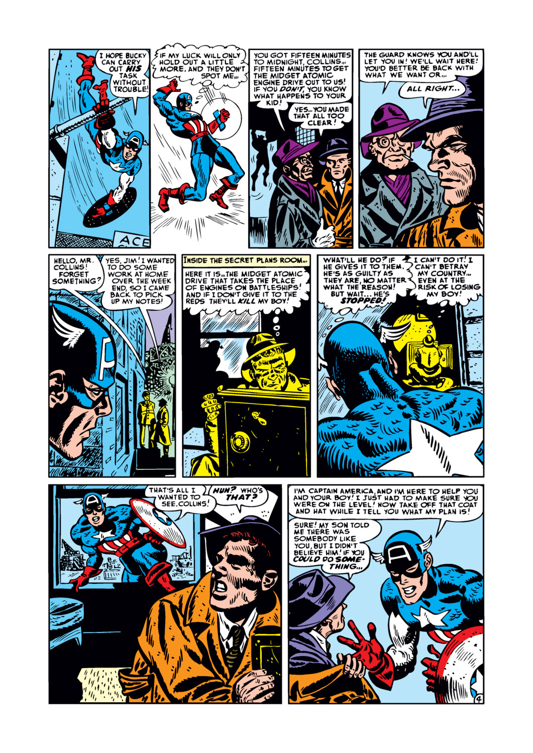 Read online Captain America Comics comic -  Issue #77 - 5