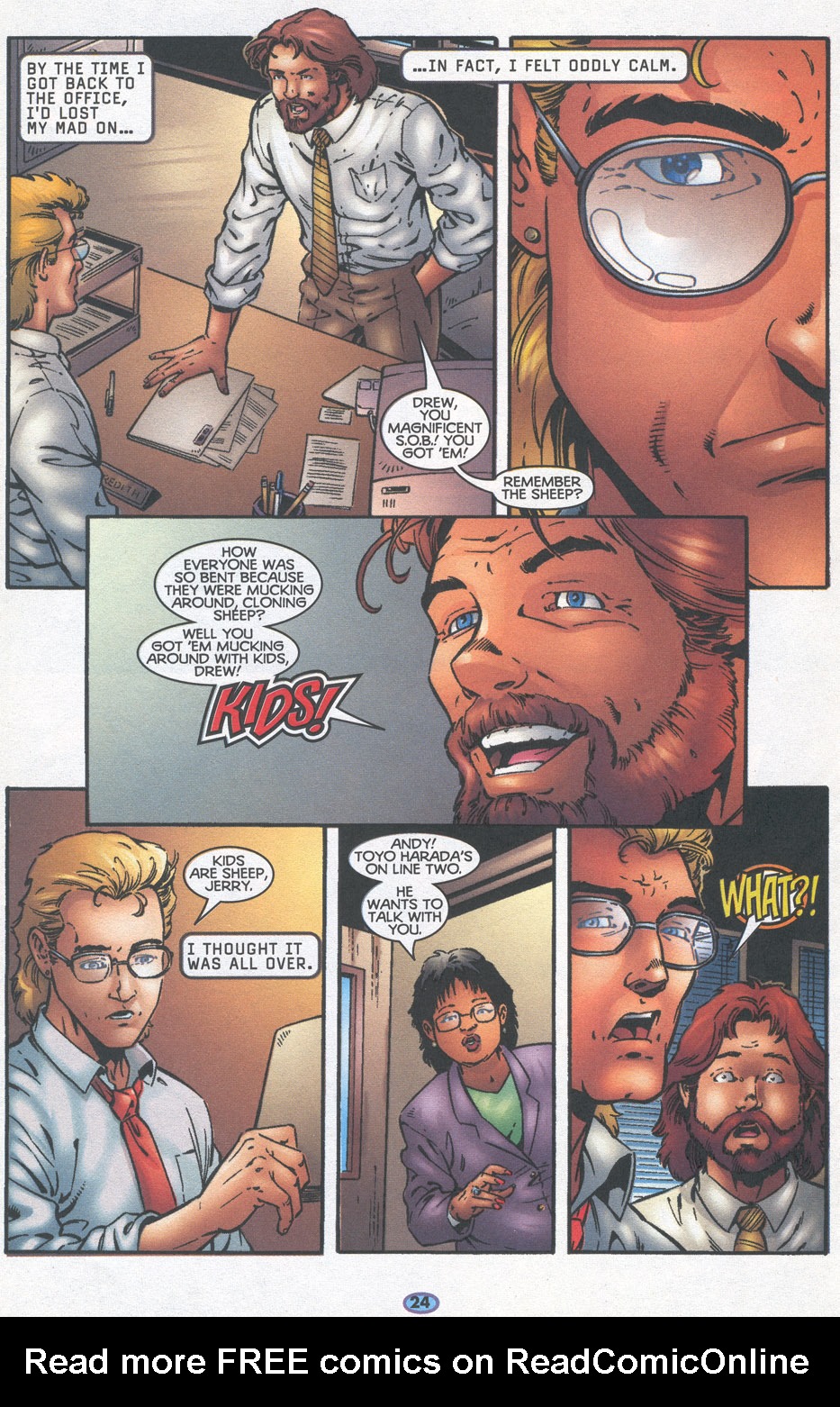 Read online Troublemakers comic -  Issue #16 - 21