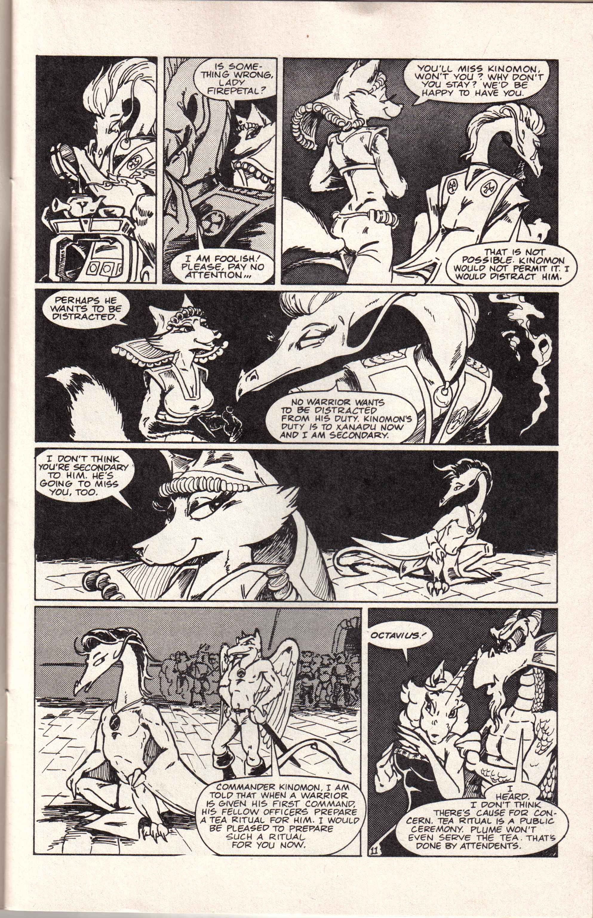 Read online Xanadu comic -  Issue #2 - 13