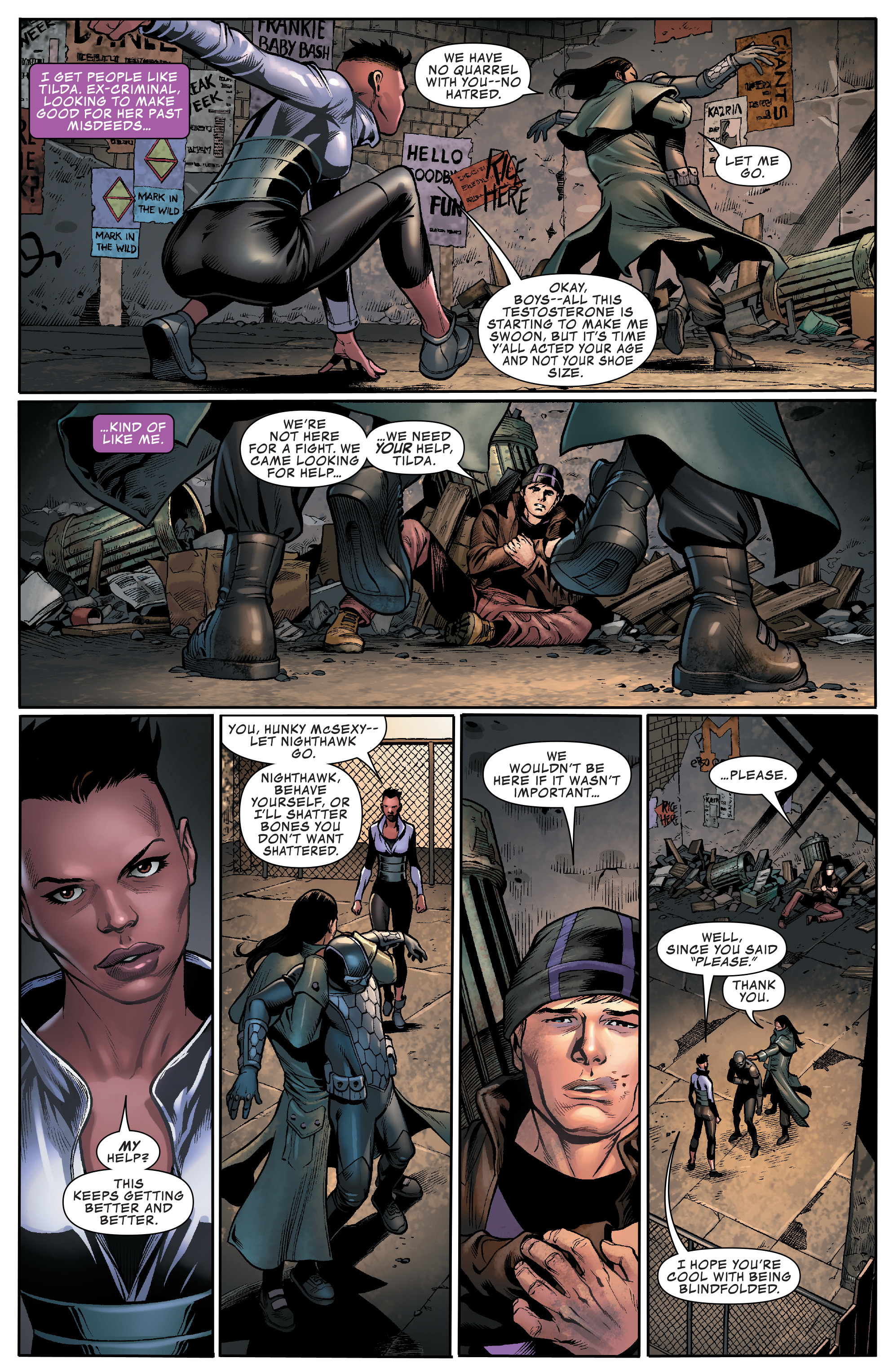 Read online Occupy Avengers comic -  Issue #3 - 8