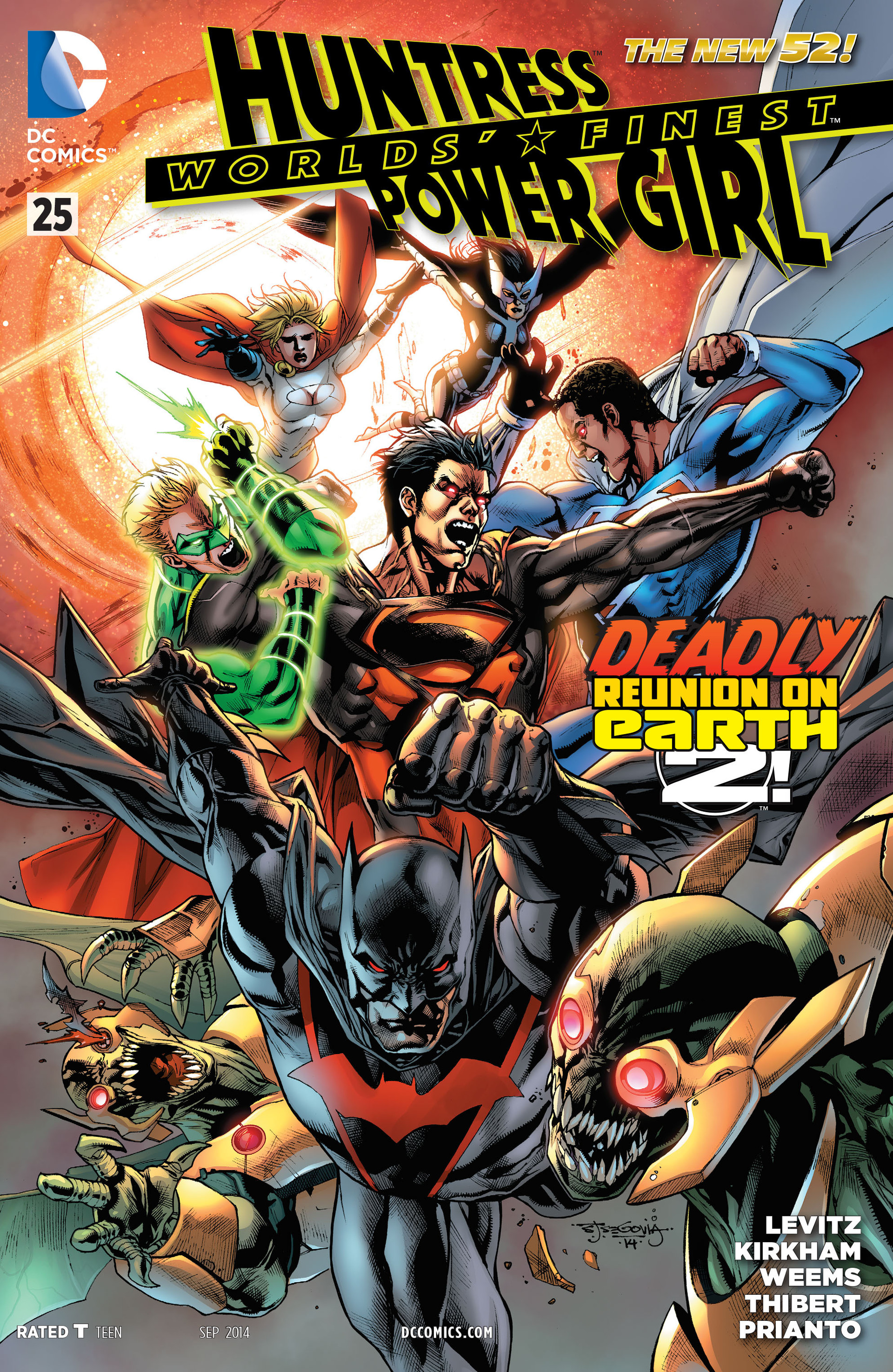 Read online Worlds' Finest comic -  Issue #25 - 1
