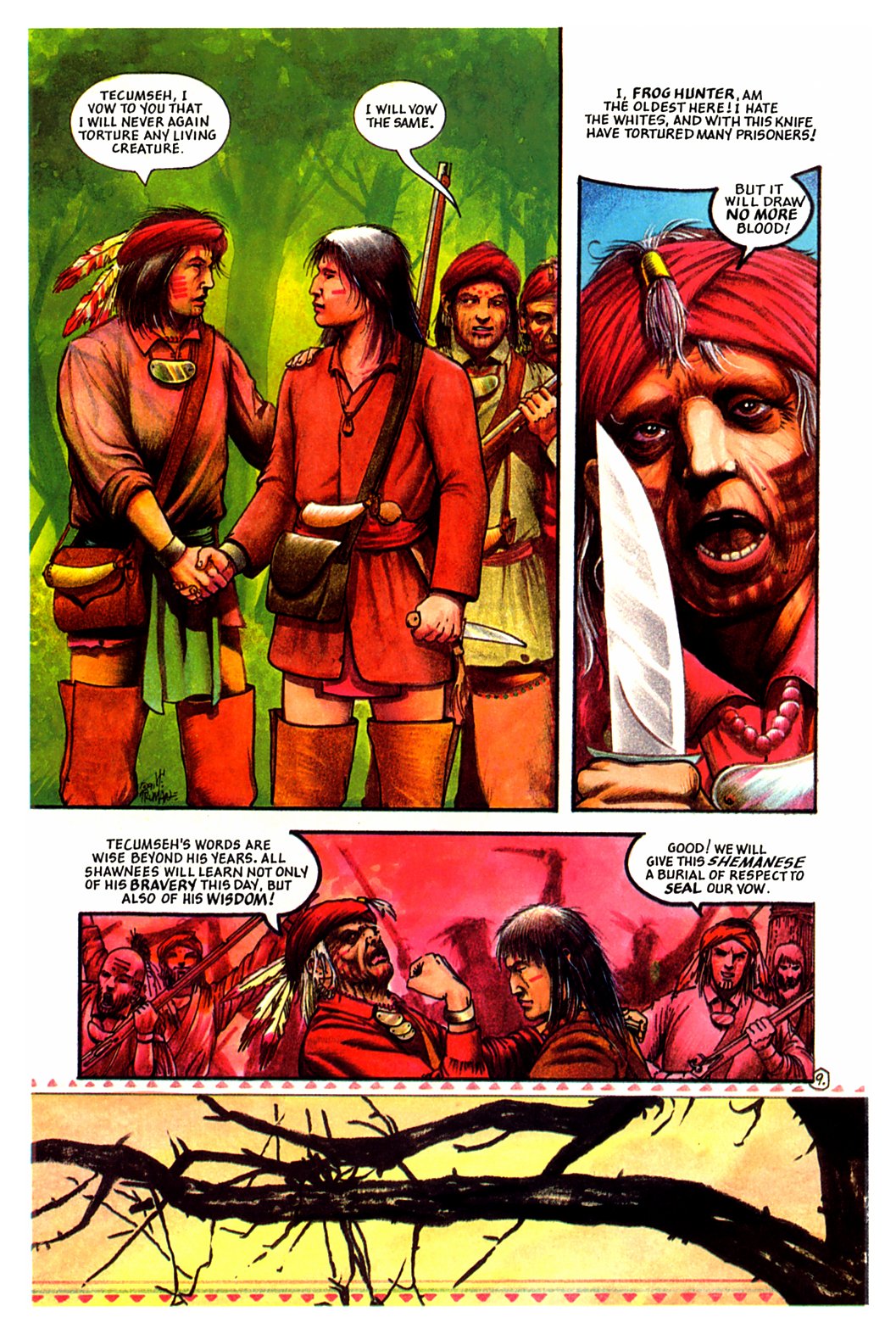 Read online Allen W. Eckert's Tecumseh! comic -  Issue # Full - 13
