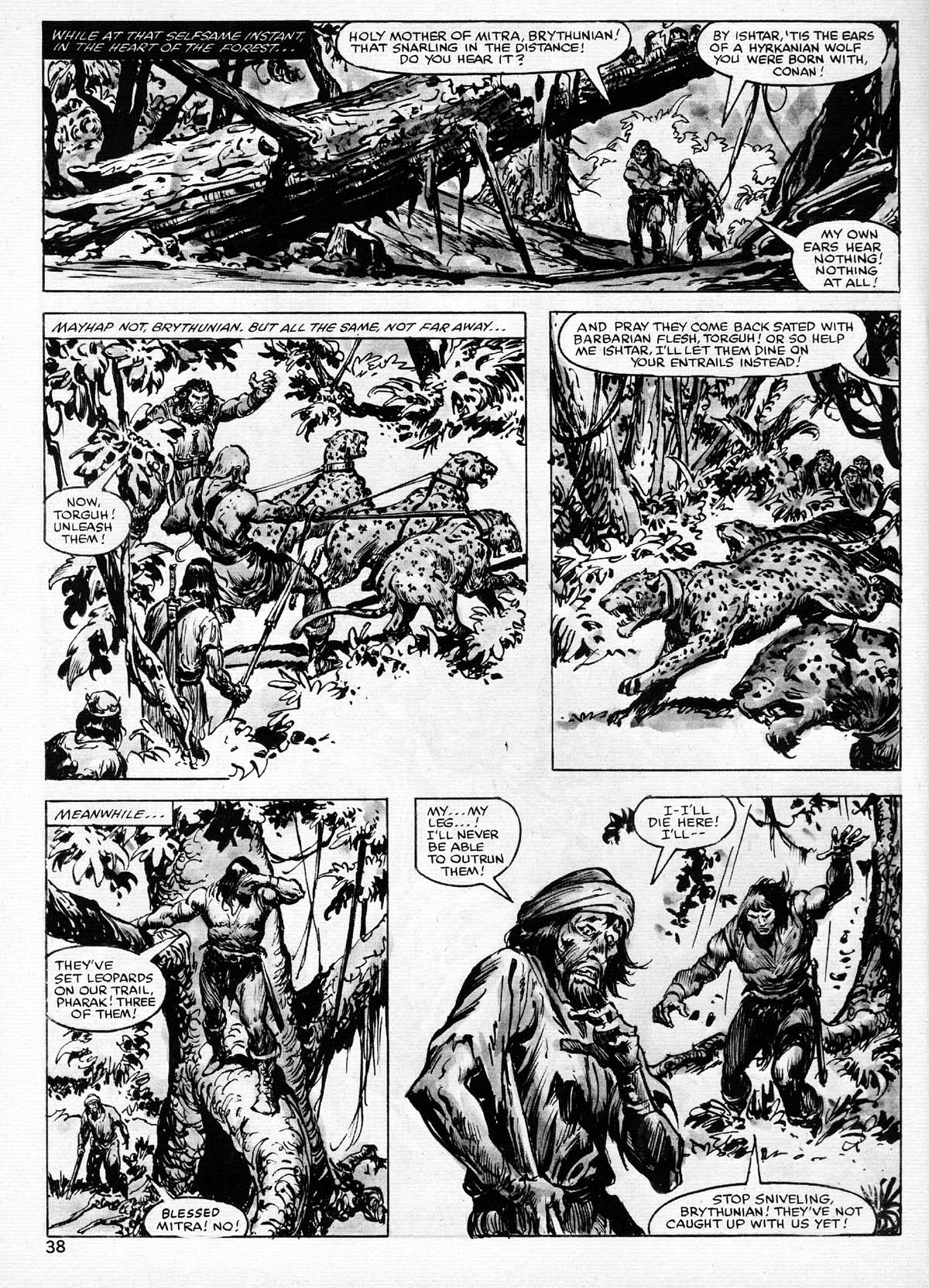 Read online The Savage Sword Of Conan comic -  Issue #77 - 38