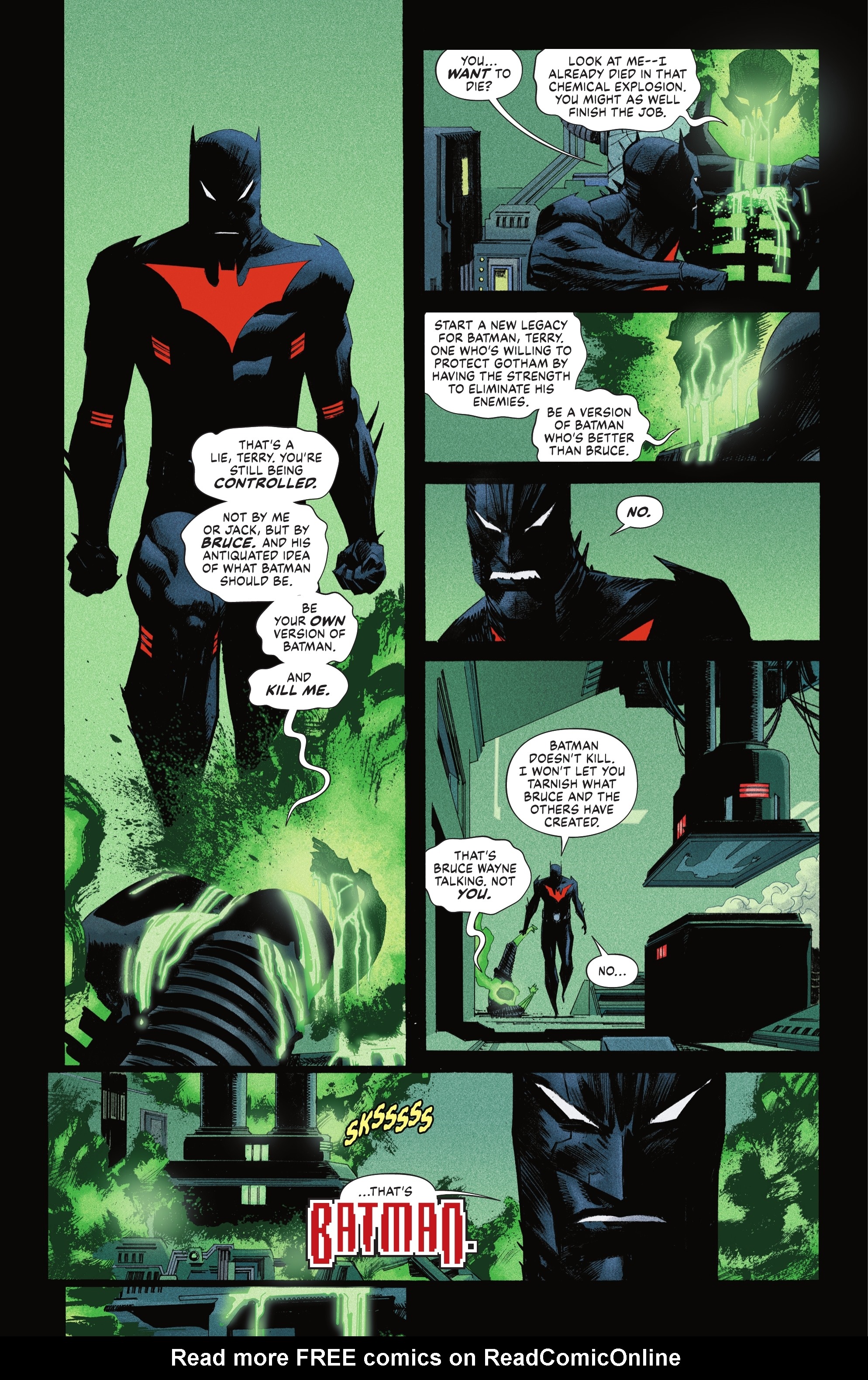 Read online Batman: Beyond the White Knight comic -  Issue #8 - 20