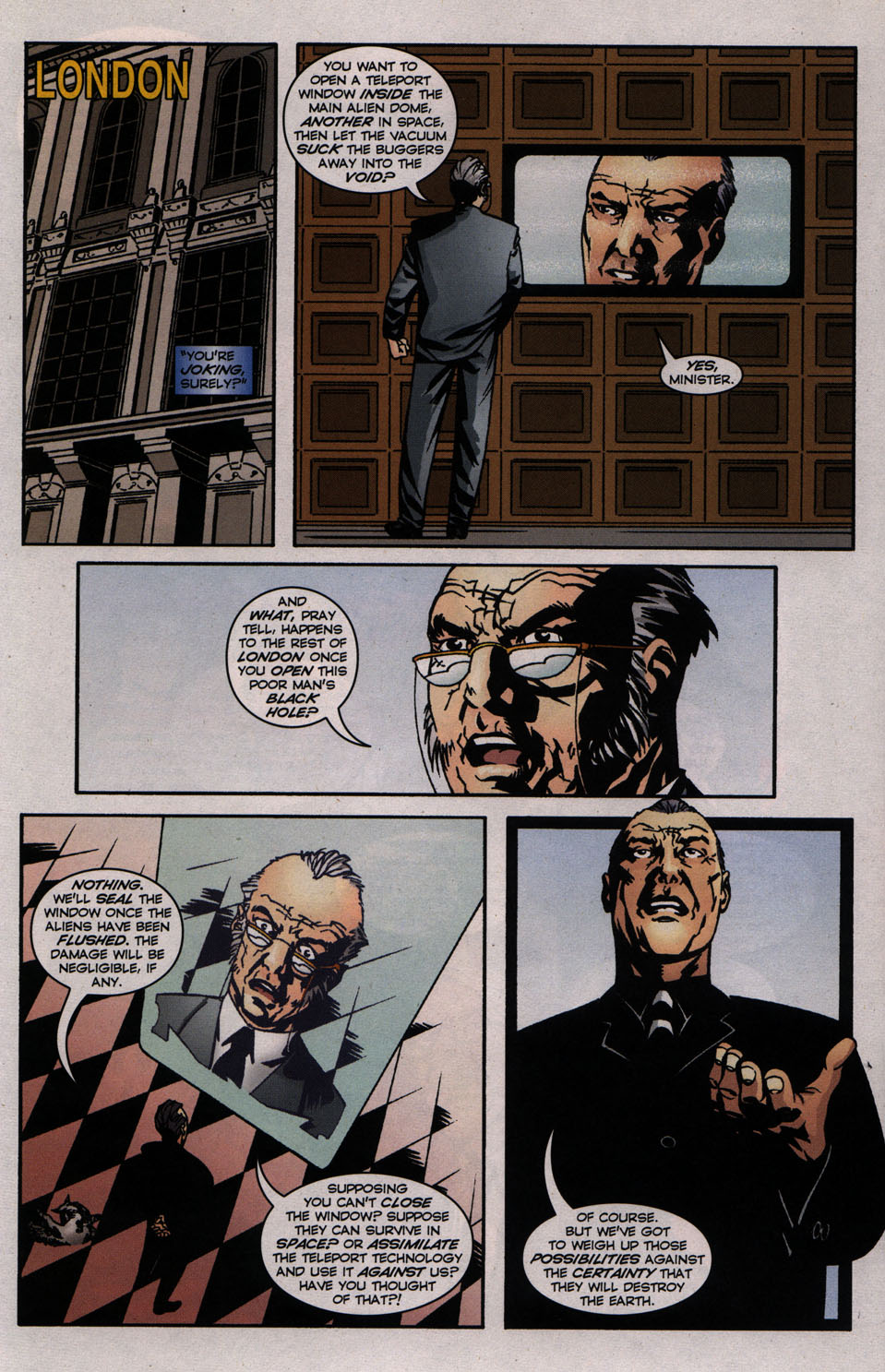 Read online The Establishment comic -  Issue #7 - 11