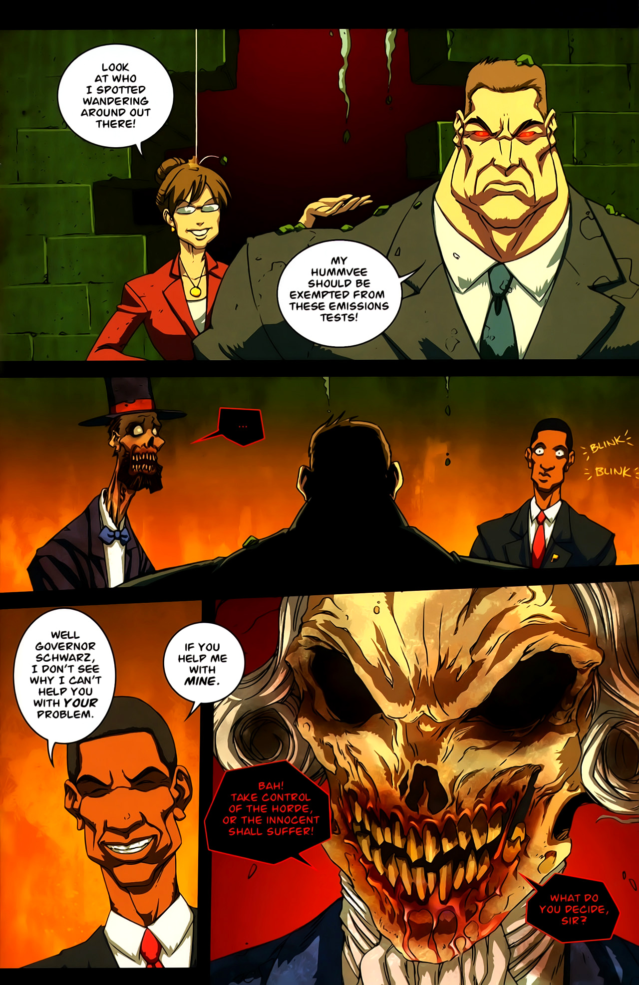 Read online President Evil comic -  Issue #2 - 26