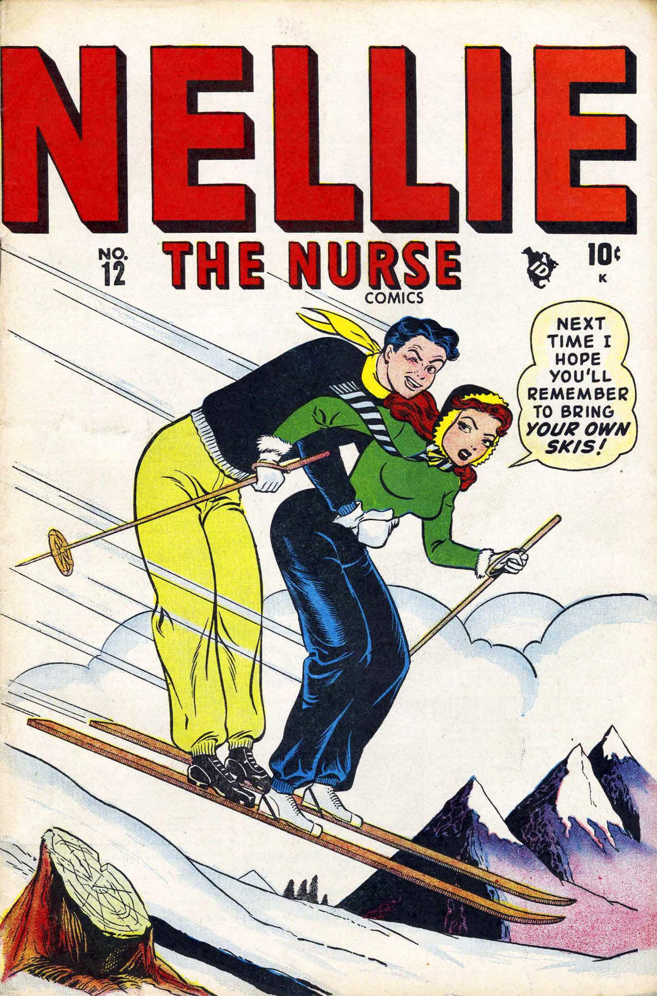 Read online Nellie The Nurse (1945) comic -  Issue #12 - 1