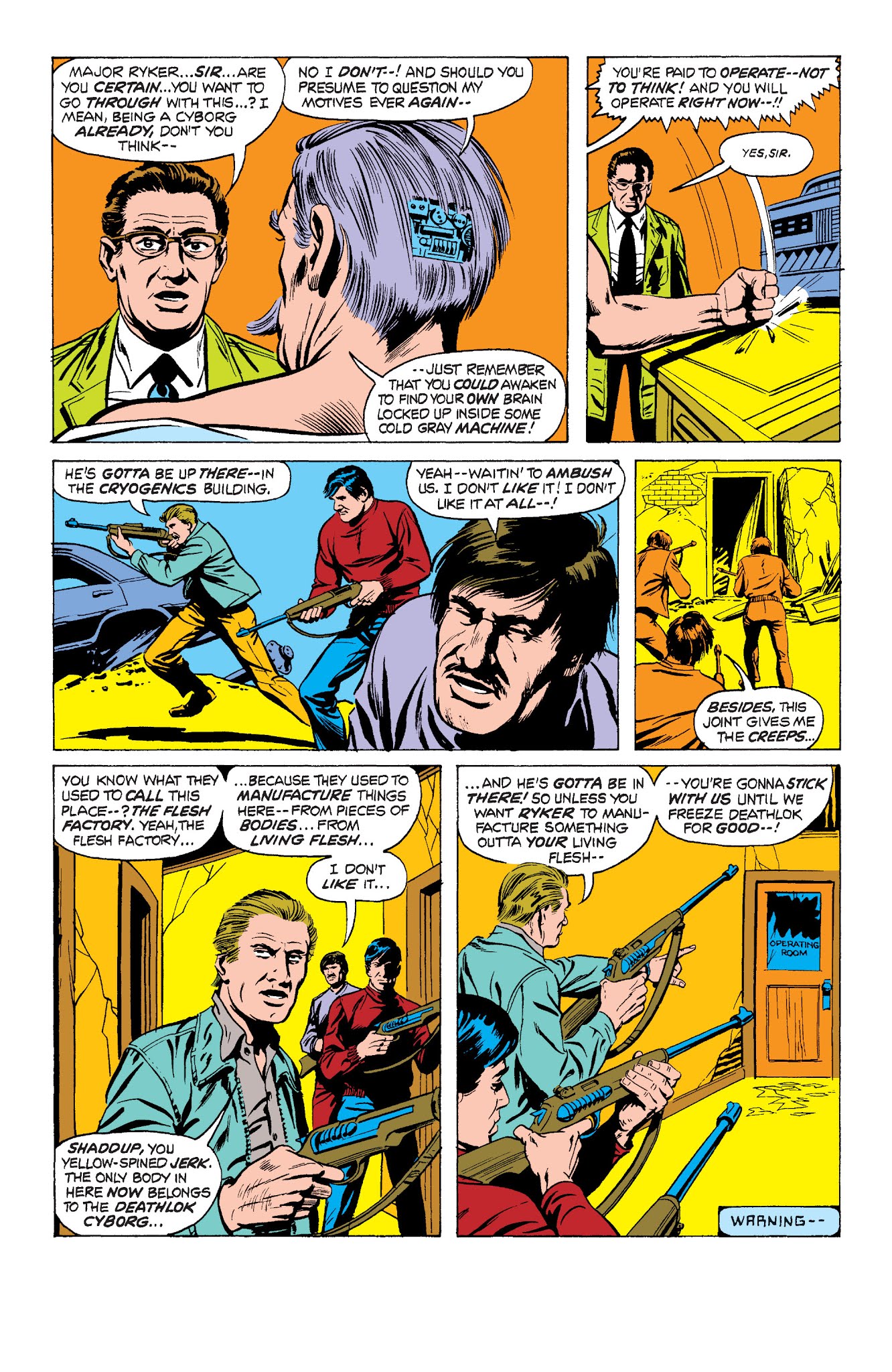 Read online Deathlok the Demolisher: The Complete Collection comic -  Issue # TPB - 86