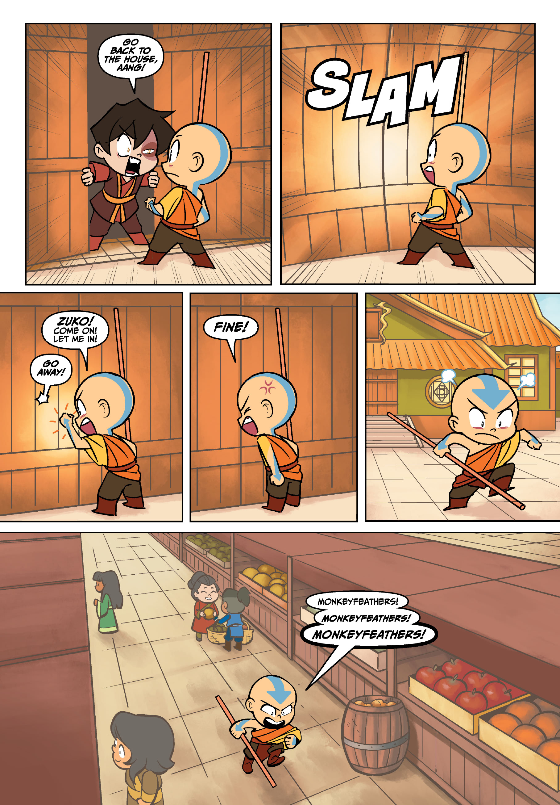 Read online Avatar: The Last Airbender Chibis - Aang's Unfreezing Day comic -  Issue # Full - 20