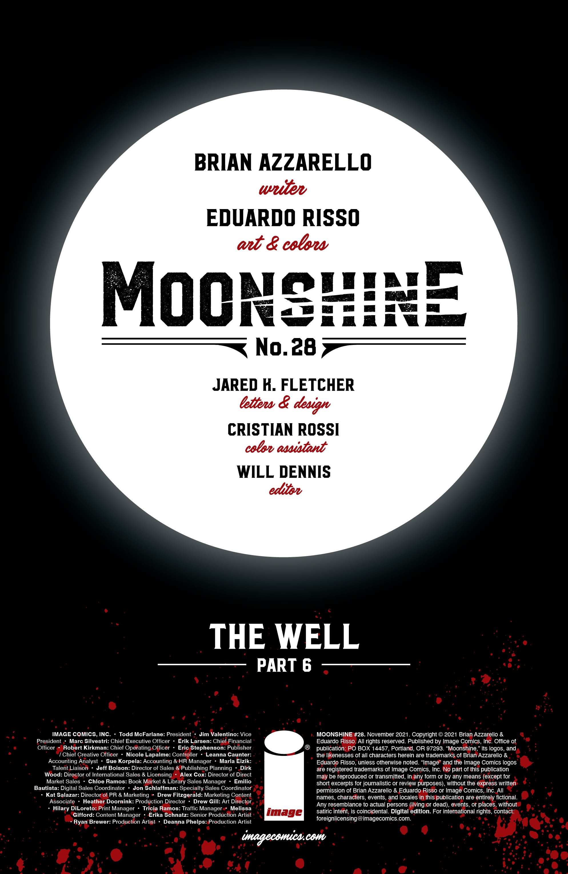 Read online Moonshine comic -  Issue #28 - 2