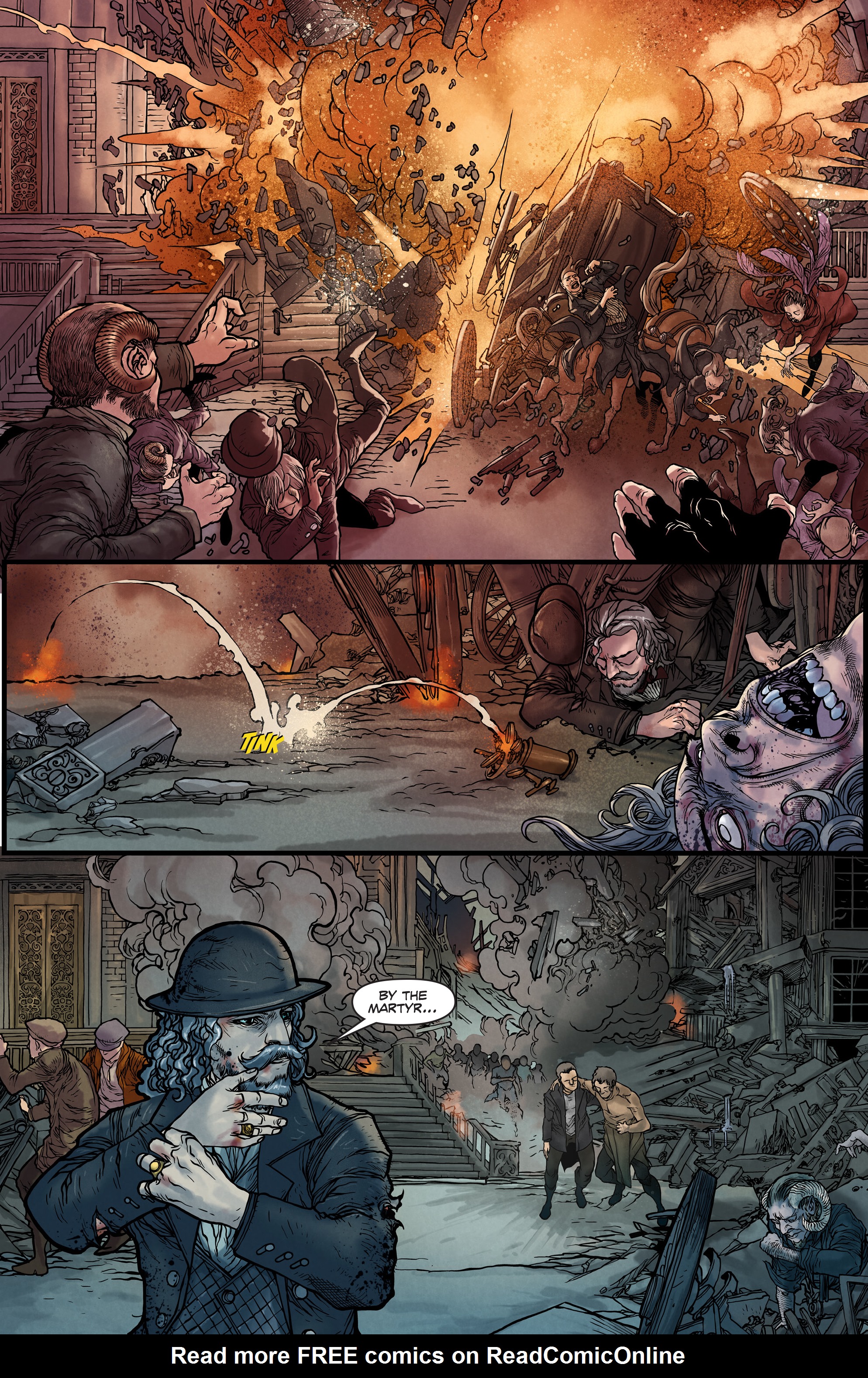 Read online Carnival Row: From the Dark comic -  Issue # Full - 8