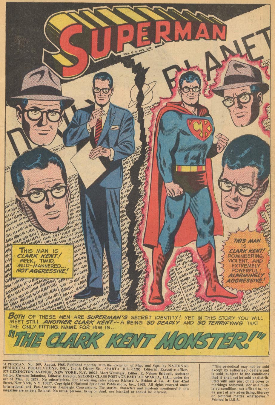 Read online Superman (1939) comic -  Issue #209 - 3