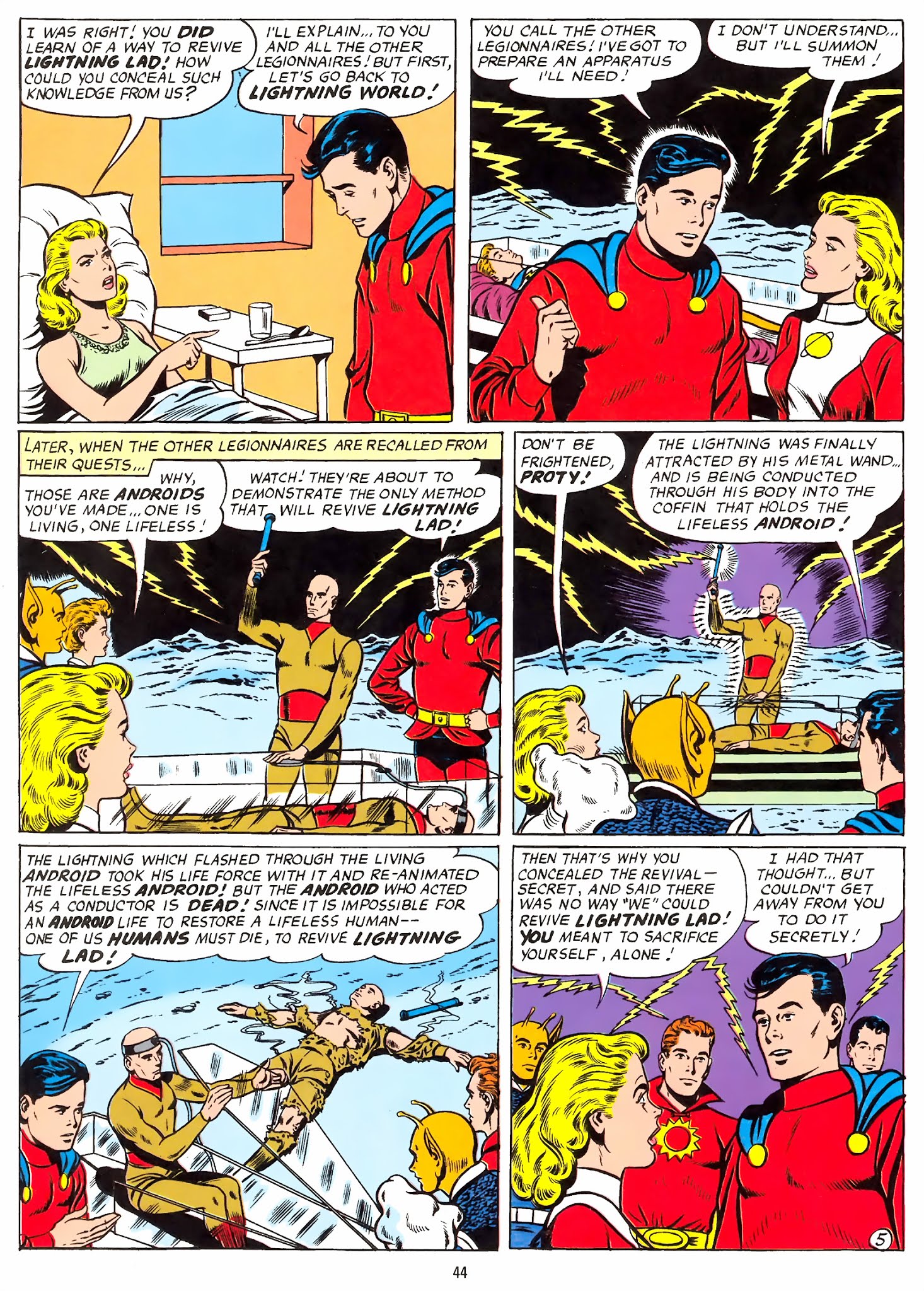 Read online Legion of Super-Heroes: 1,050 Years in the Future comic -  Issue # TPB (Part 1) - 44