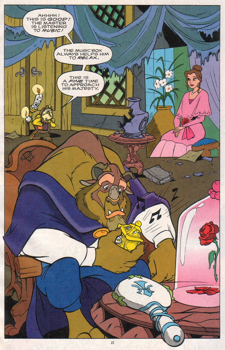 Read online Disney's Beauty and the Beast comic -  Issue #10 - 13