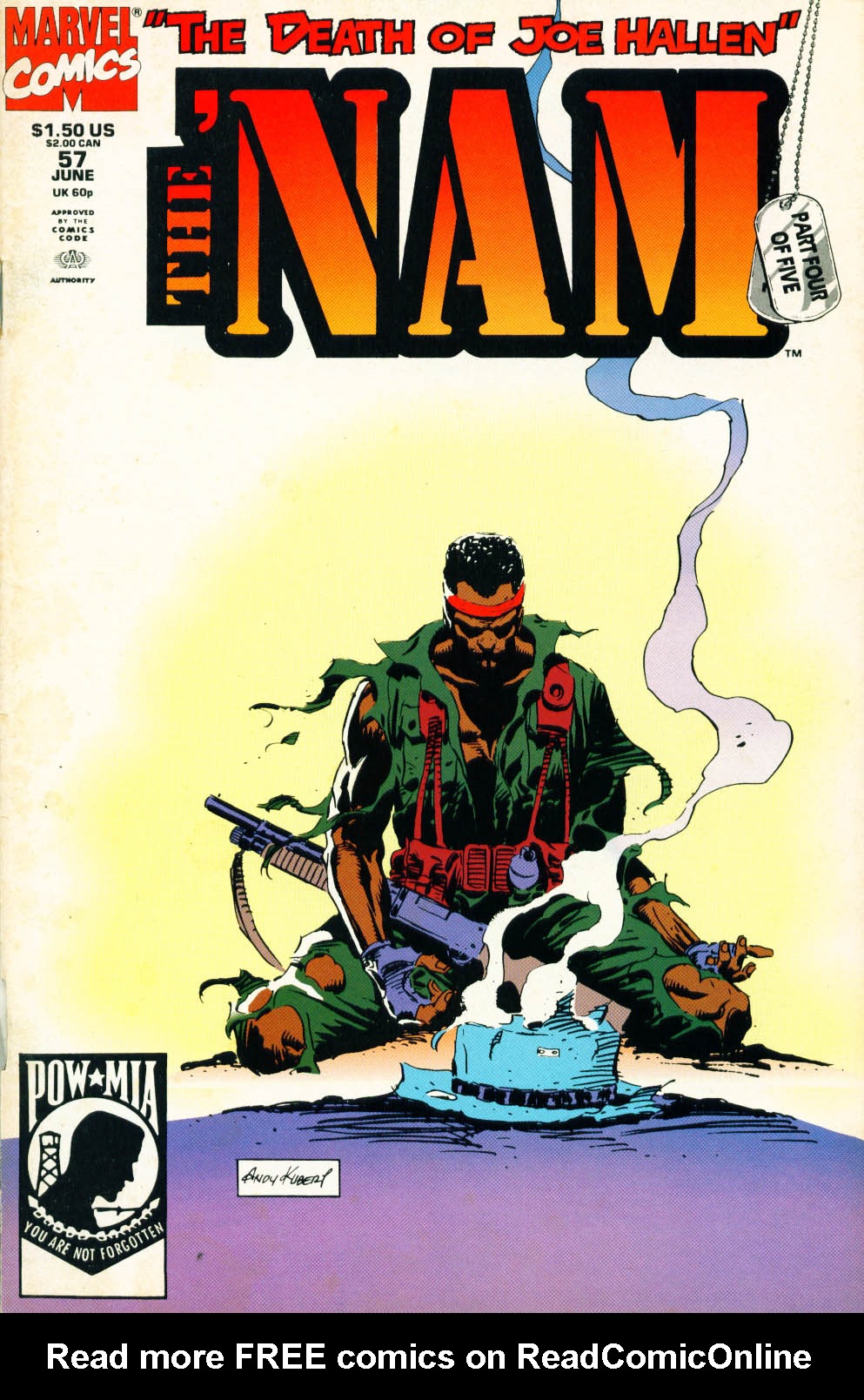 Read online The 'Nam comic -  Issue #57 - 1