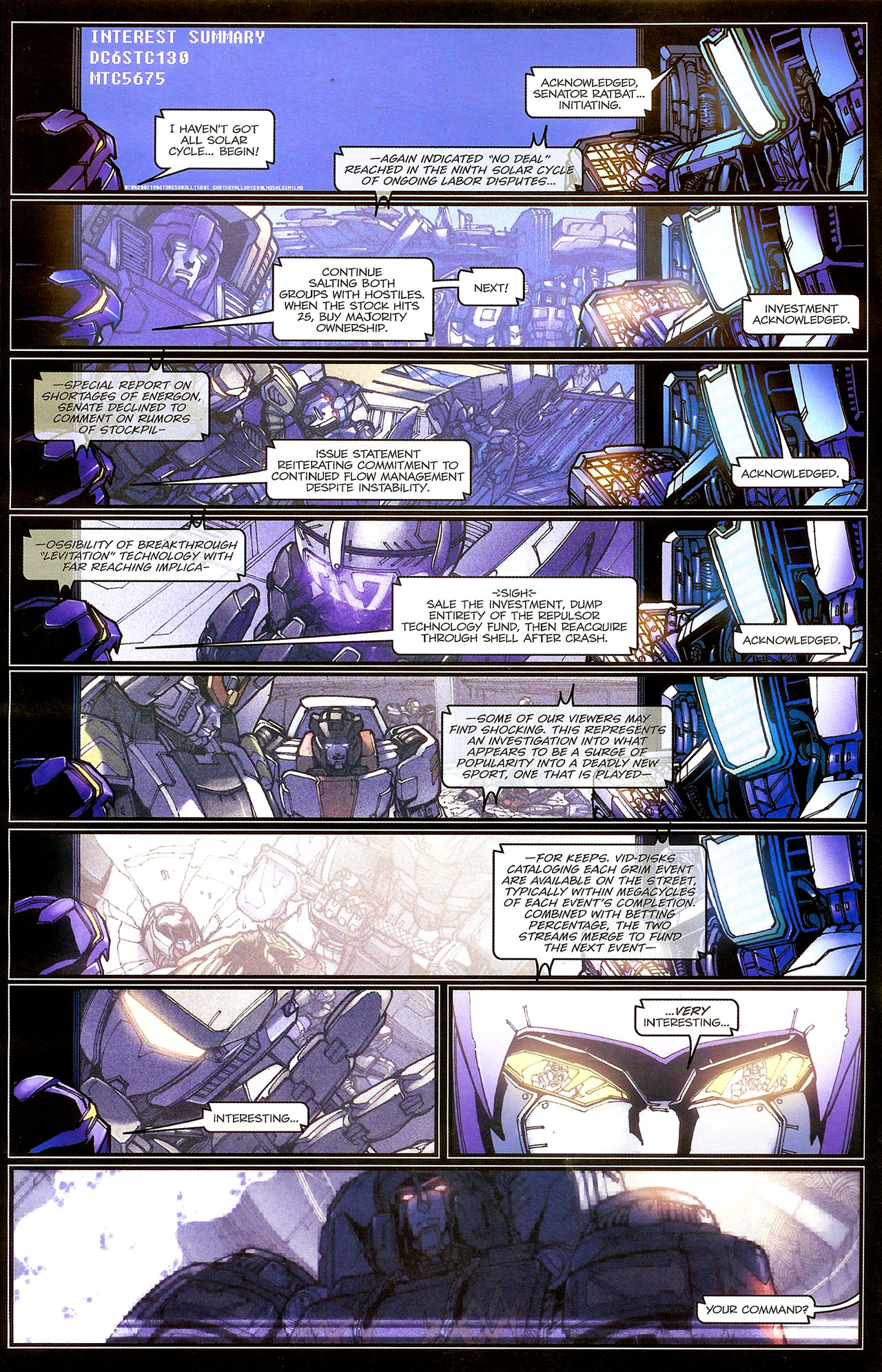 Read online The Transformers Megatron Origin comic -  Issue #2 - 11