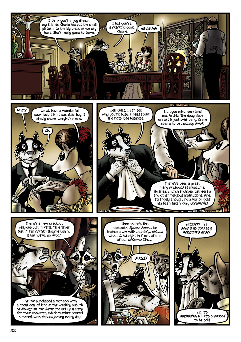Read online Grandville Bête Noire comic -  Issue # TPB - 41