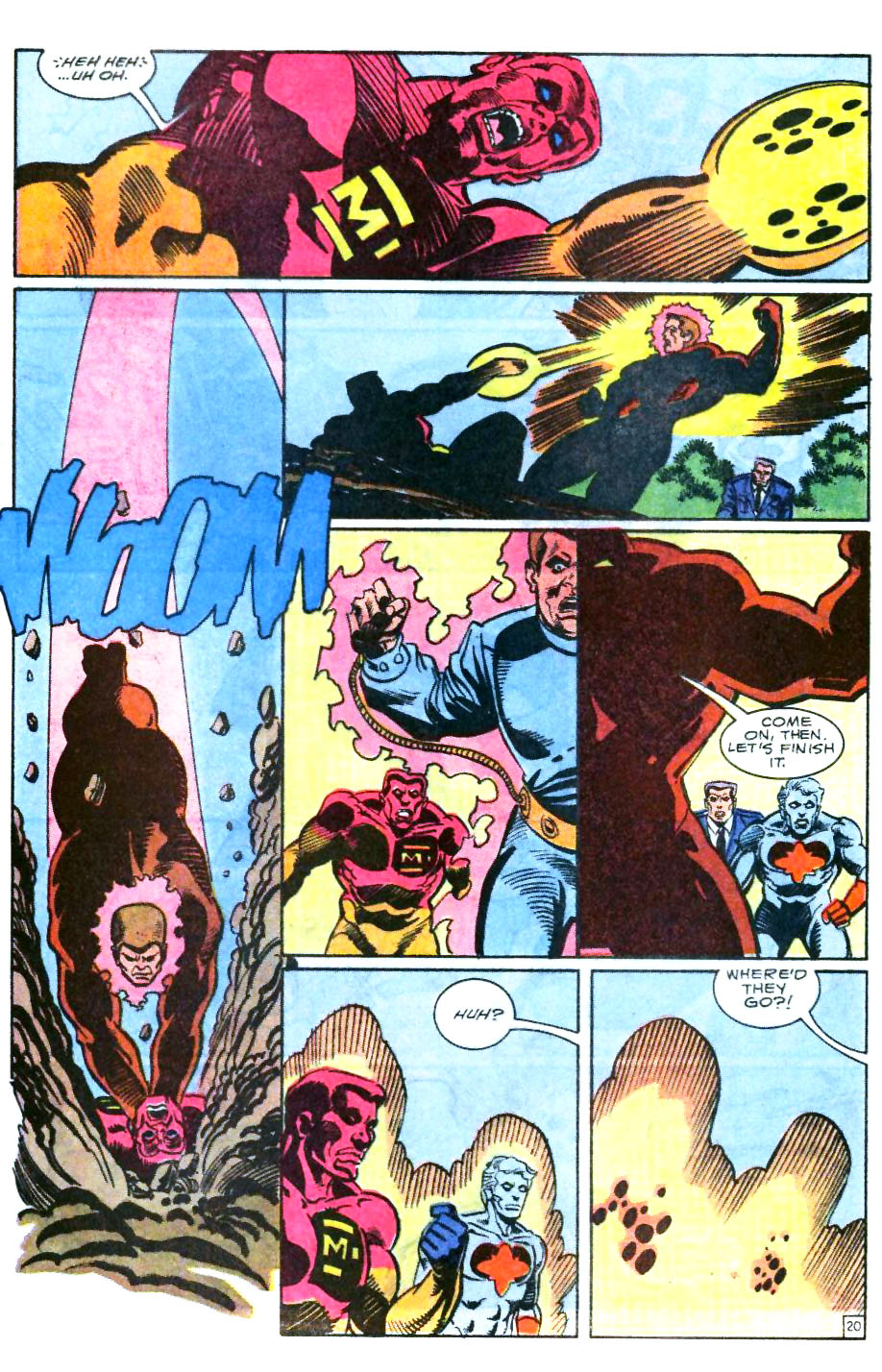 Read online Captain Atom (1987) comic -  Issue #45 - 21
