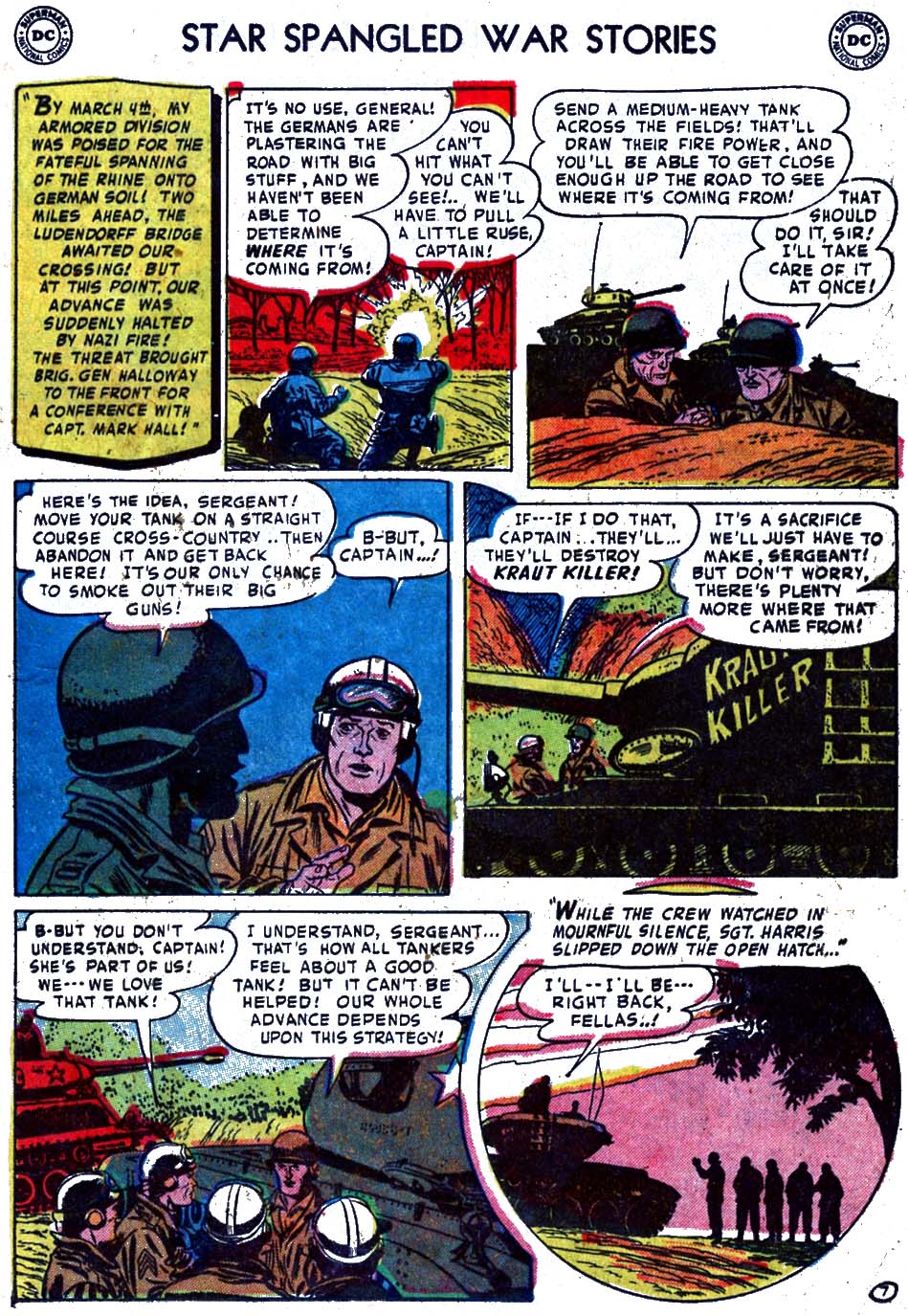 Read online Star Spangled War Stories (1952) comic -  Issue #3 - 17