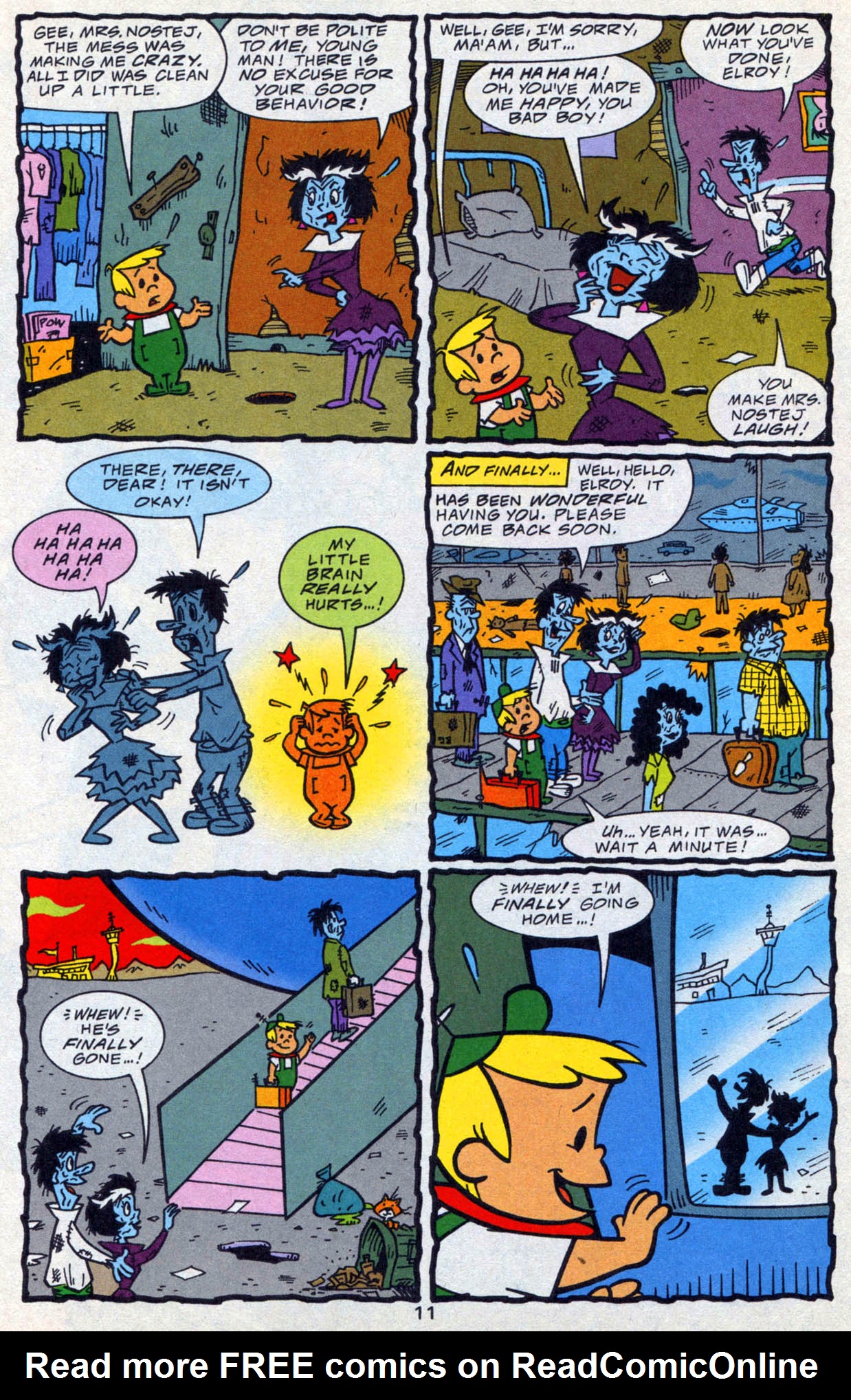Read online The Flintstones and the Jetsons comic -  Issue #19 - 16