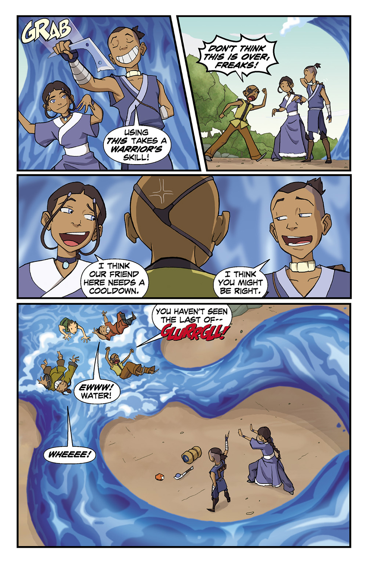 Read online Nickelodeon Avatar: The Last Airbender - The Lost Adventures comic -  Issue # Full - 71