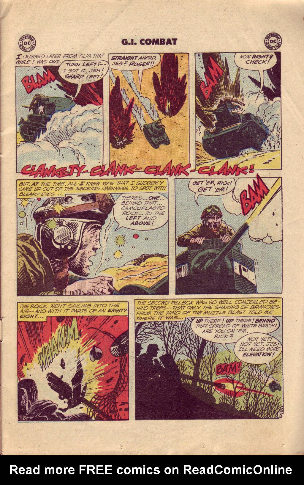 Read online G.I. Combat (1952) comic -  Issue #90 - 7