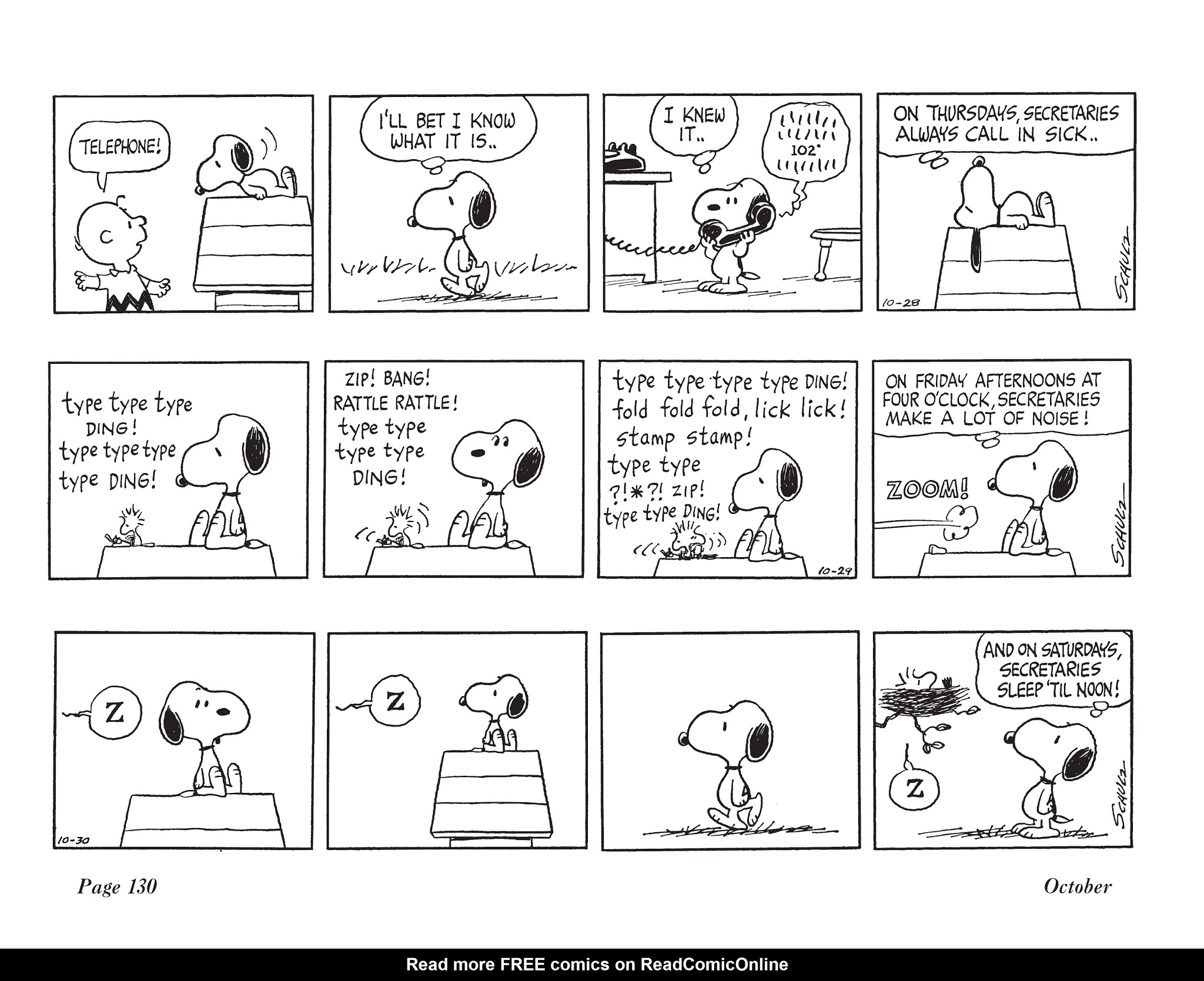 Read online The Complete Peanuts comic -  Issue # TPB 11 - 145