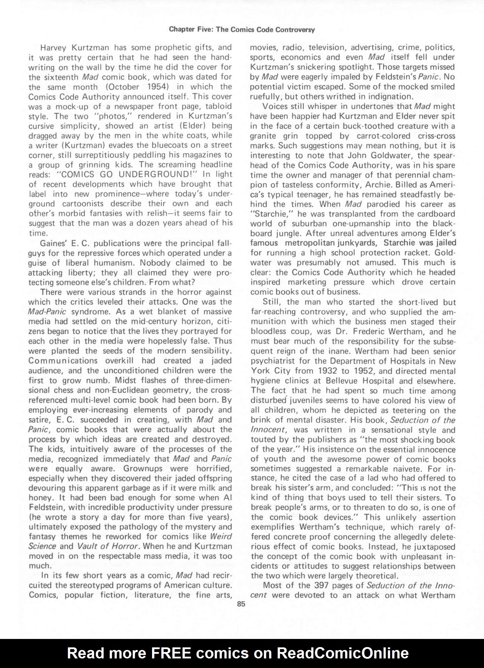 Read online Comix: A History of Comic Books in America comic -  Issue # TPB (Part 1) - 101