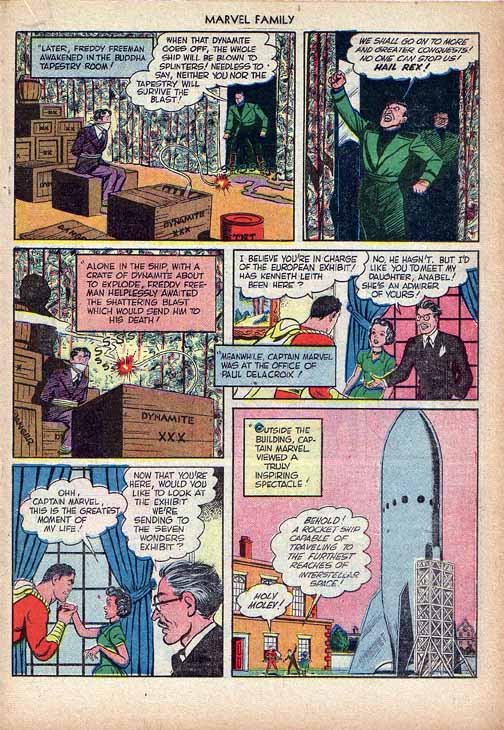Read online The Marvel Family comic -  Issue #40 - 19