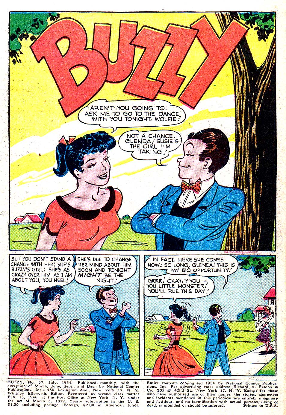Read online Buzzy comic -  Issue #57 - 3